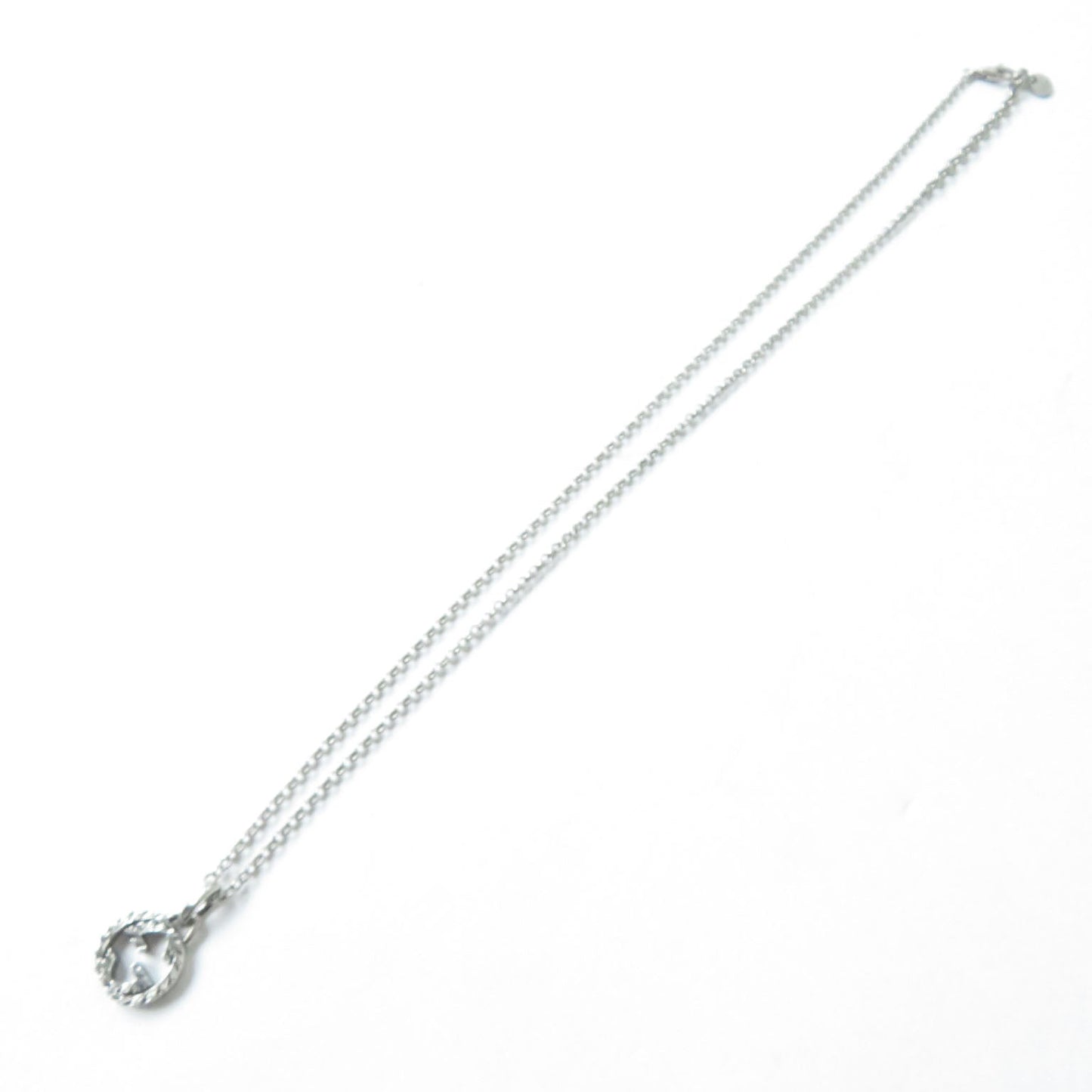 GUCCI Necklace AG925 Silver Arabesque