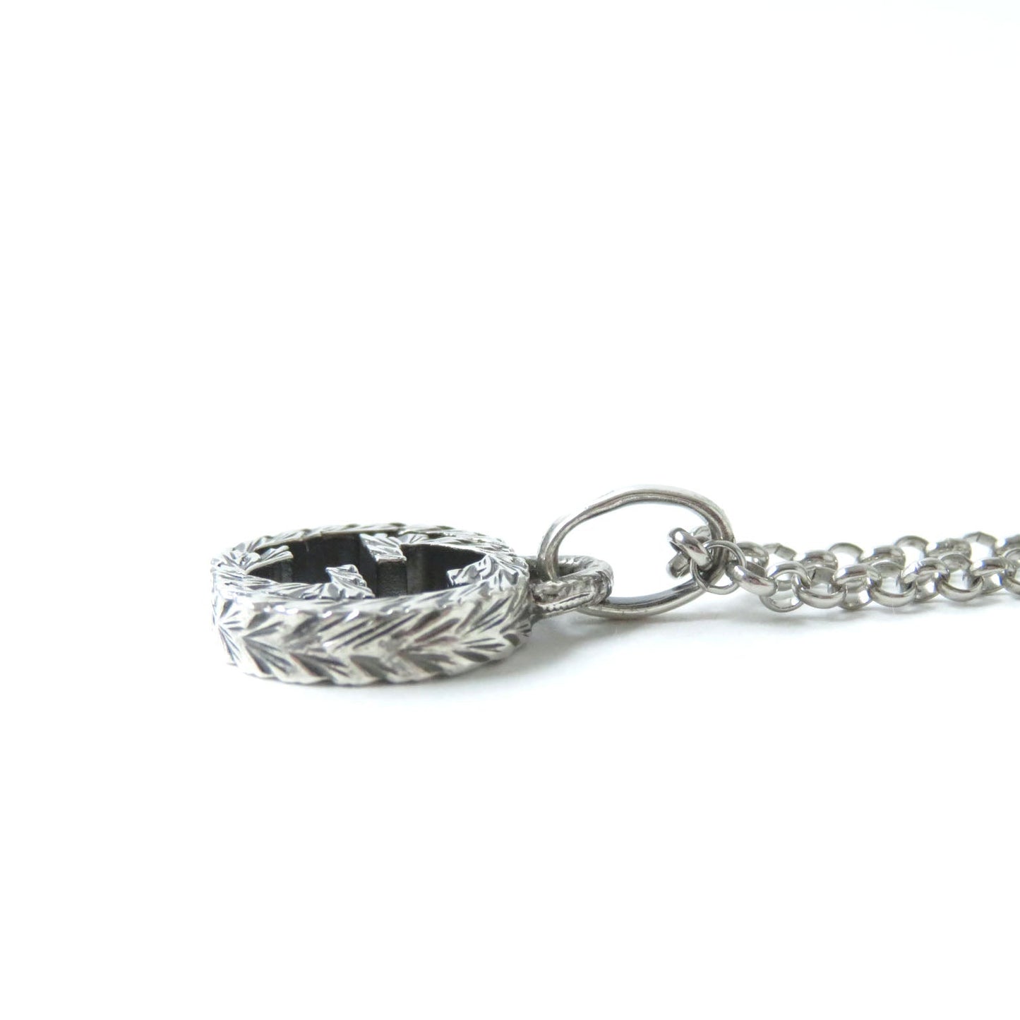 GUCCI Necklace AG925 Silver Arabesque