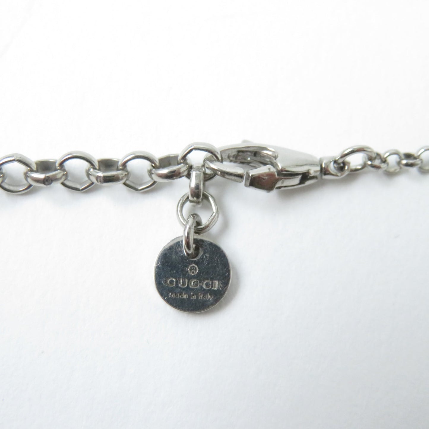 GUCCI Necklace AG925 Silver Arabesque