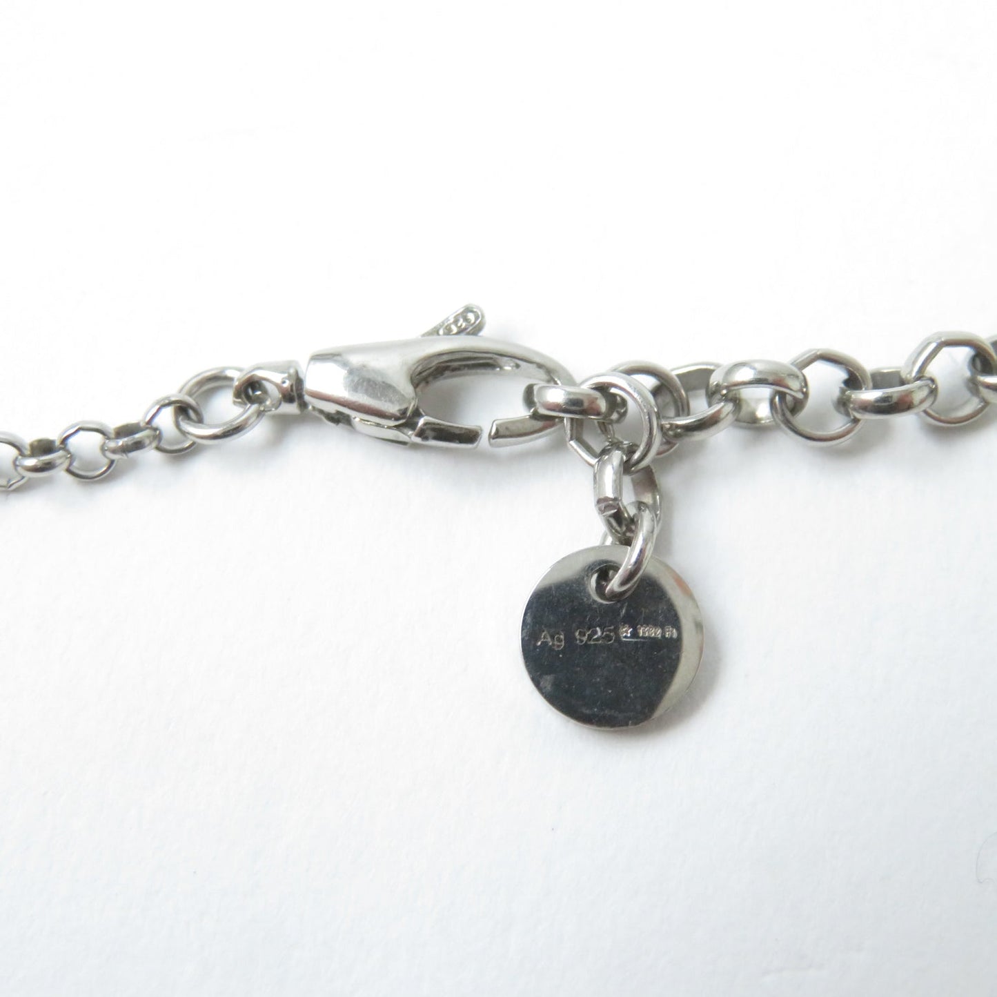 GUCCI Necklace AG925 Silver Arabesque