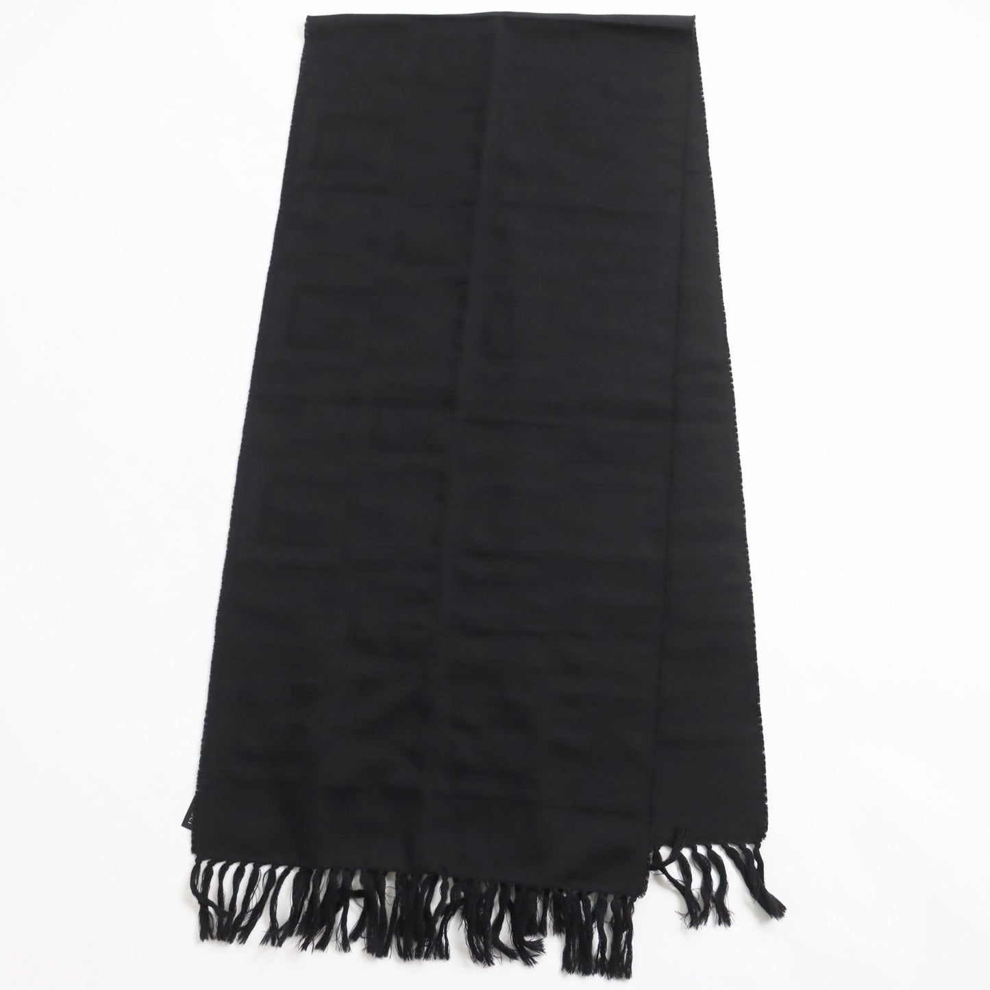GUCCI Scarf Main: 100% wool black mens Used