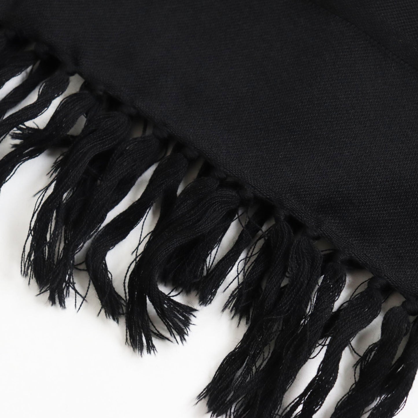 GUCCI Scarf Main: 100% wool black mens Used