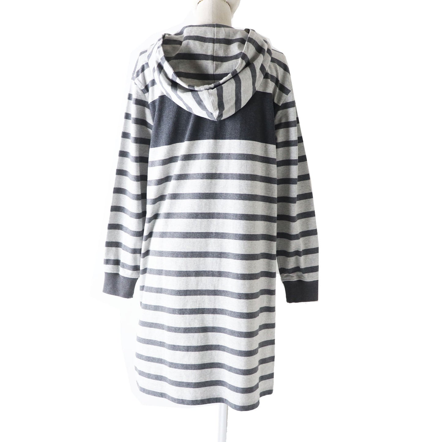HERMES one piece cotton Gray Border Pattern L'Instruction du Roy 34