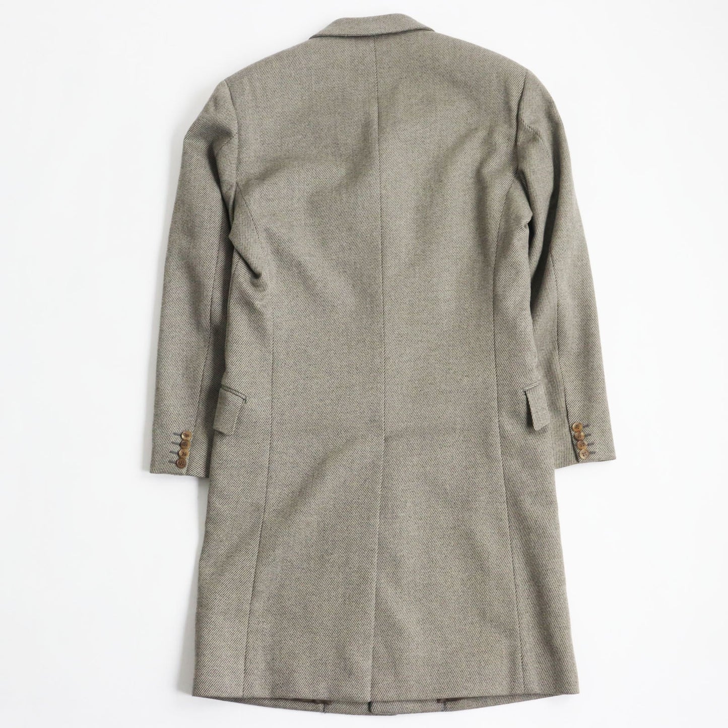 HERMES Chester coat wool Gray type 48