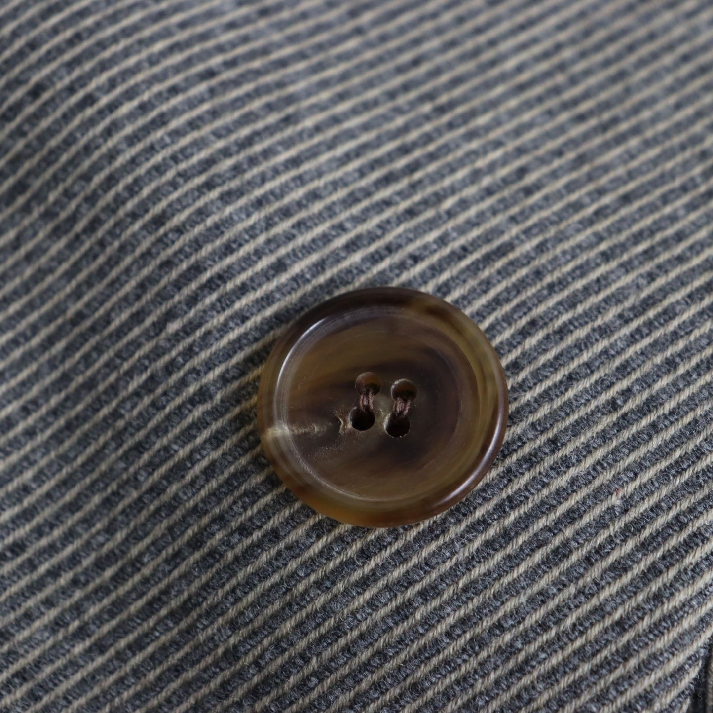 HERMES Chester coat wool Gray type 48