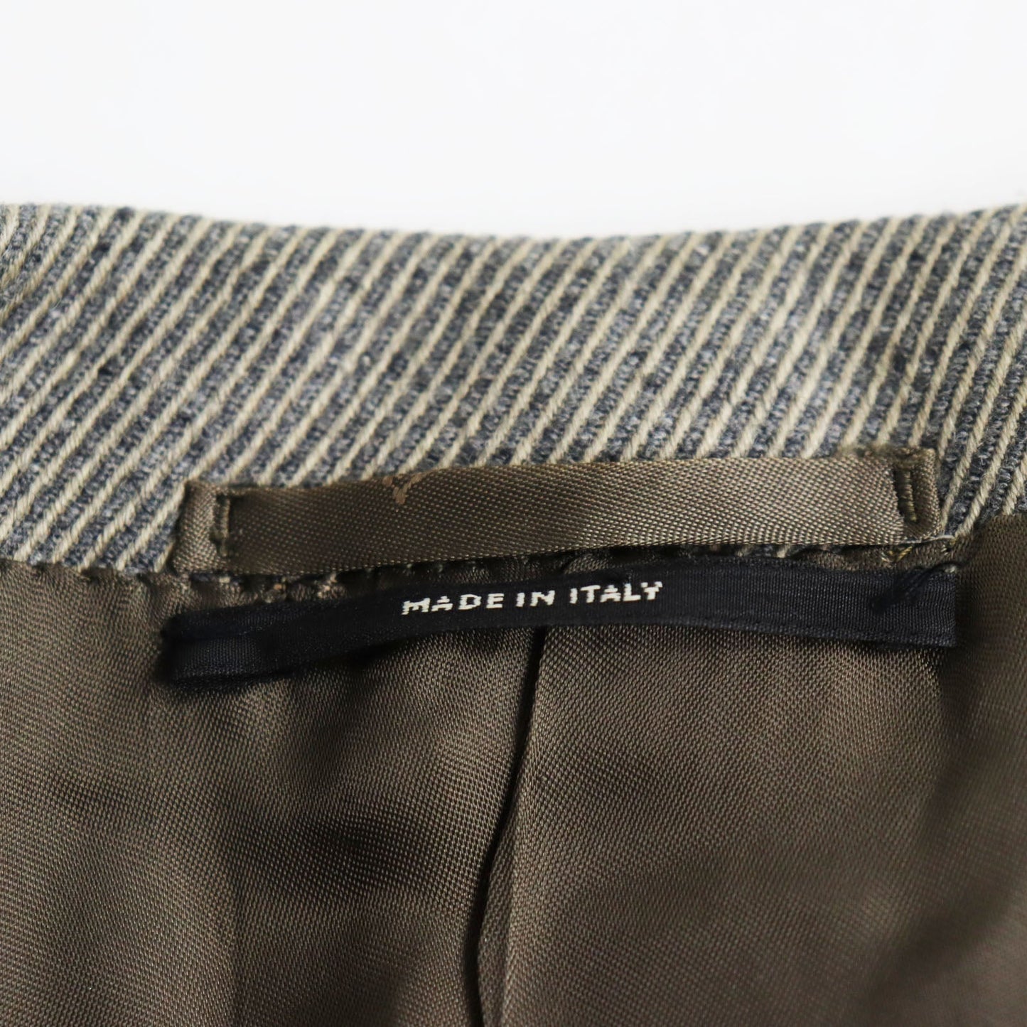 HERMES Chester coat wool Gray type 48