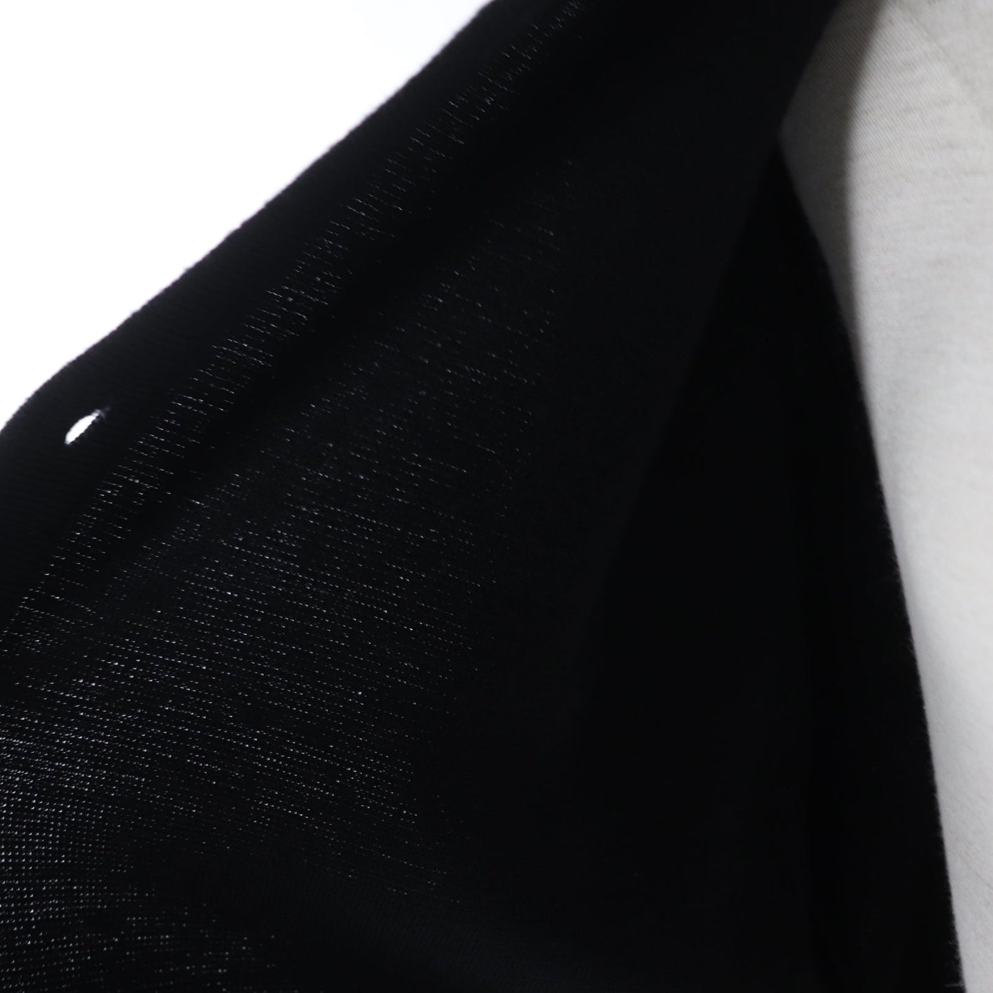 HERMES cardigan wool black S