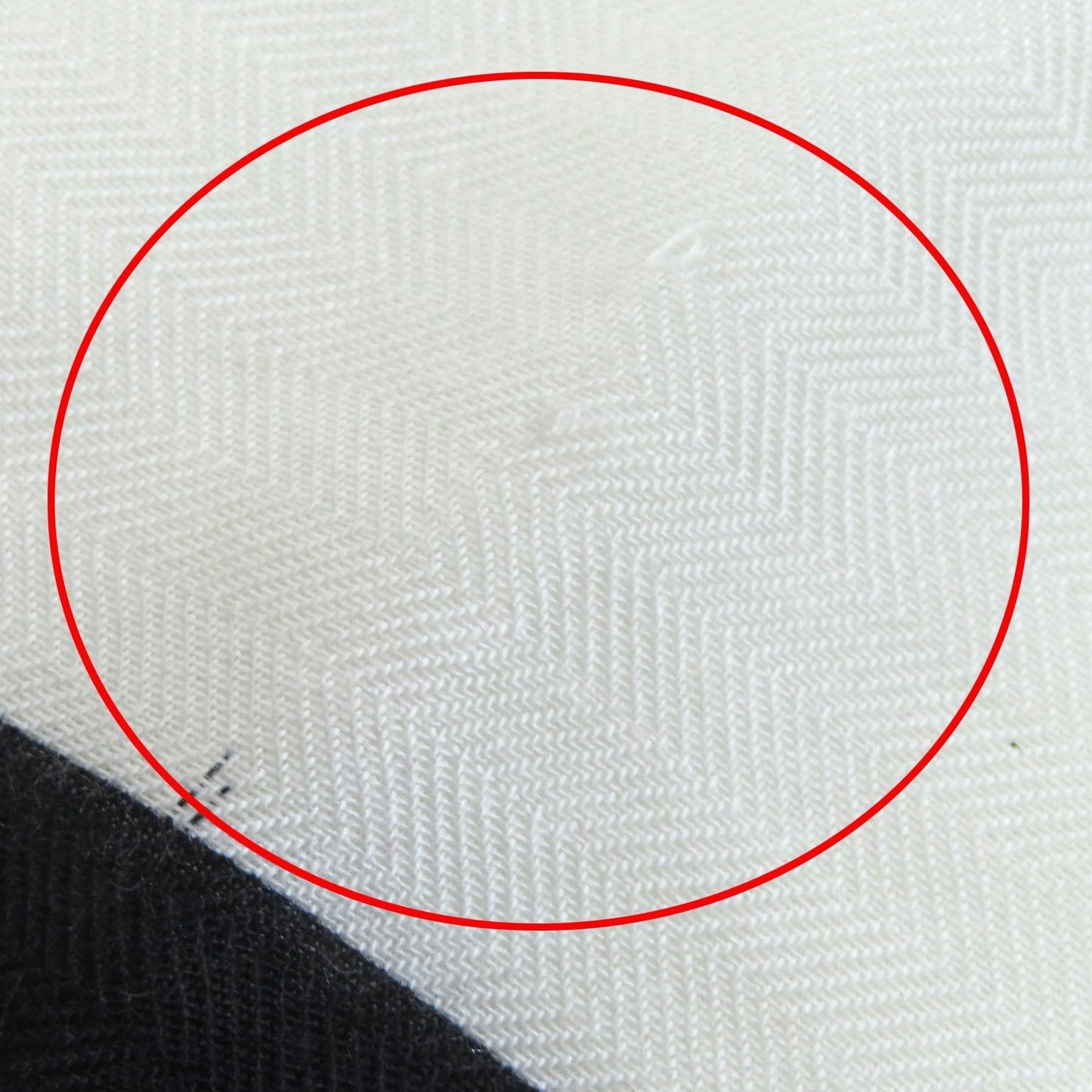 HERMES shawl cashmere Black White Khaki