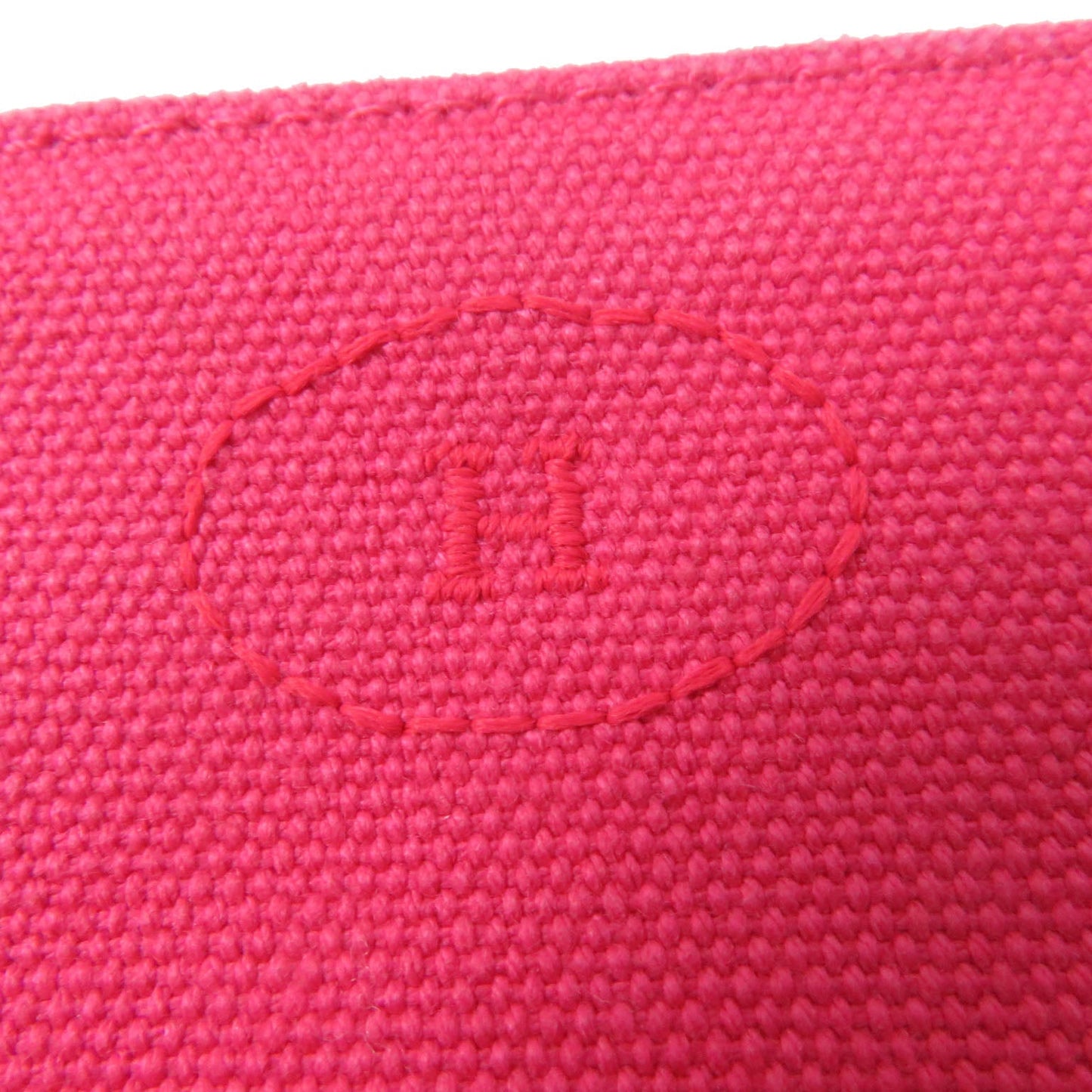 HERMES Cosmetics Pouch cotton hibiscus Boride pouch mini mini