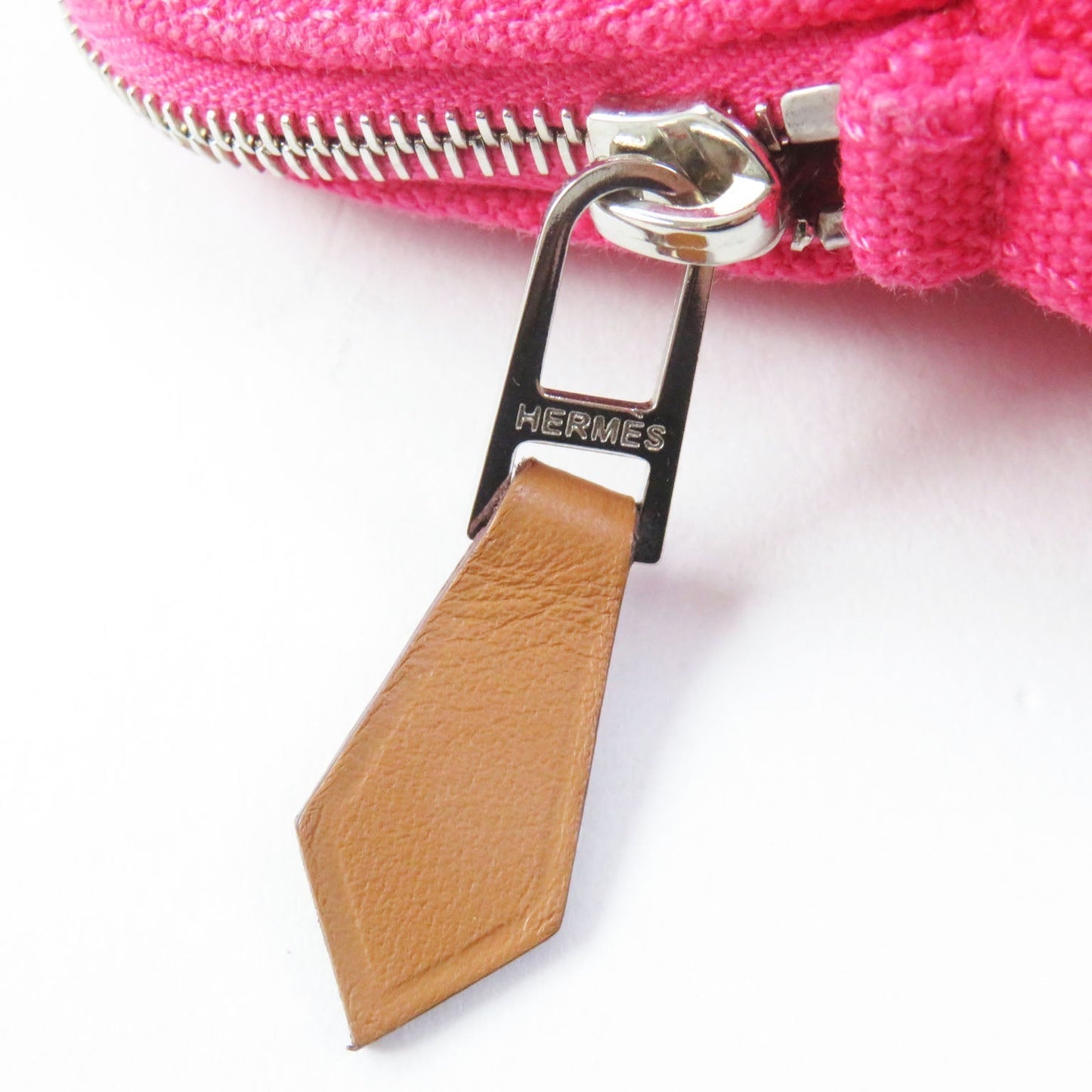 HERMES Cosmetics Pouch cotton hibiscus Boride pouch mini mini