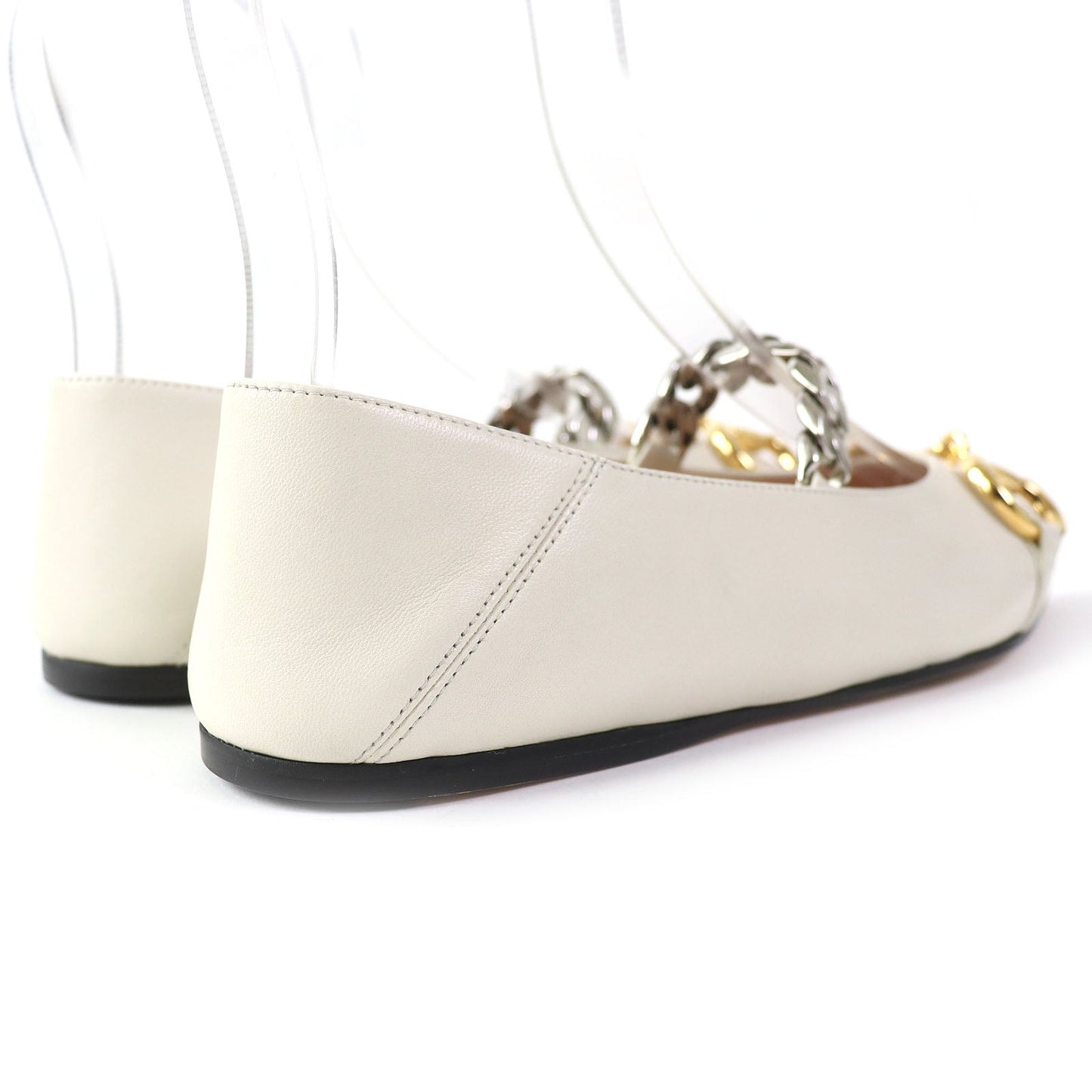 GUCCI pumps 621161 leather Ivory 35 1/2