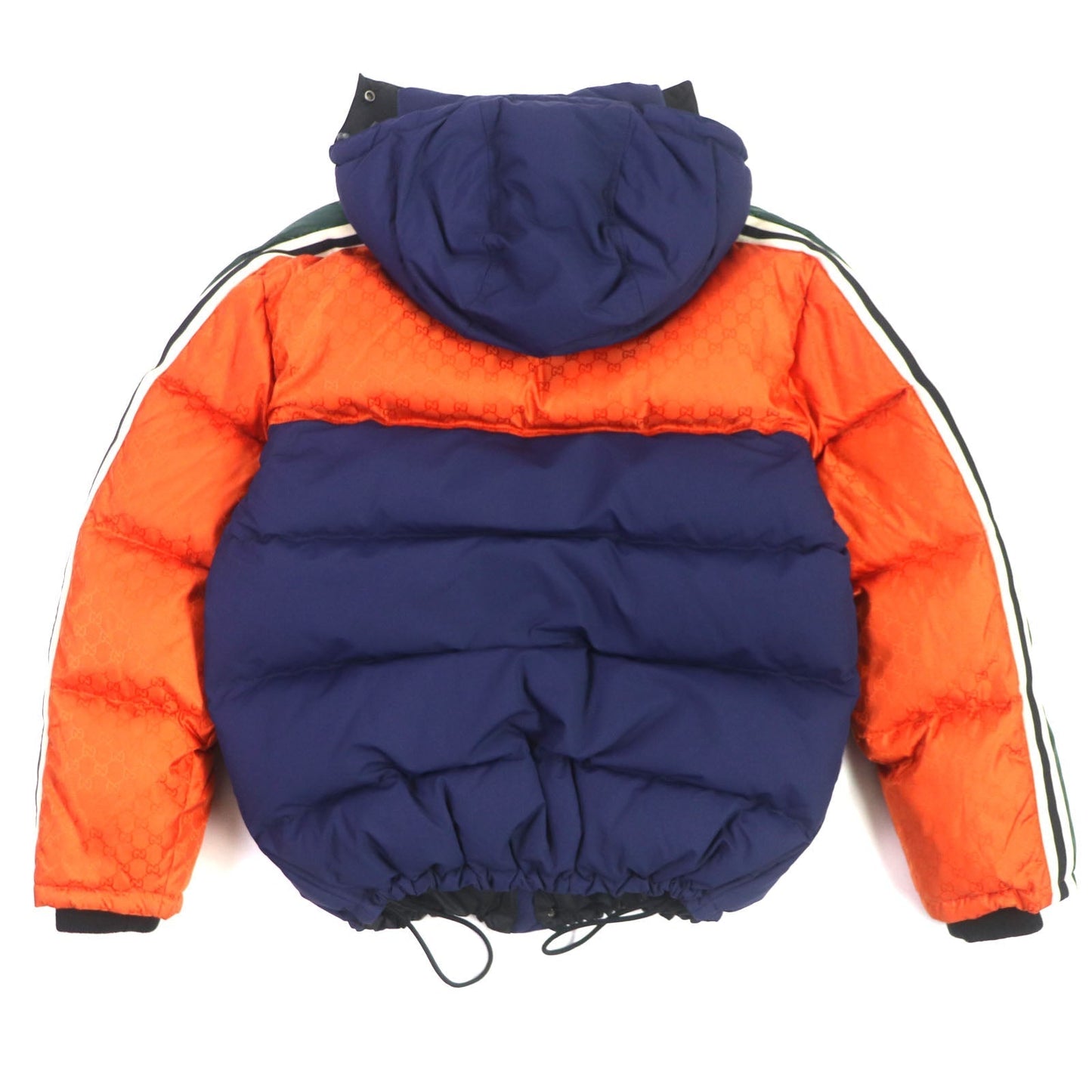 GUCCI Down jacket 598728 nylon Orange navy mens 46 Used
