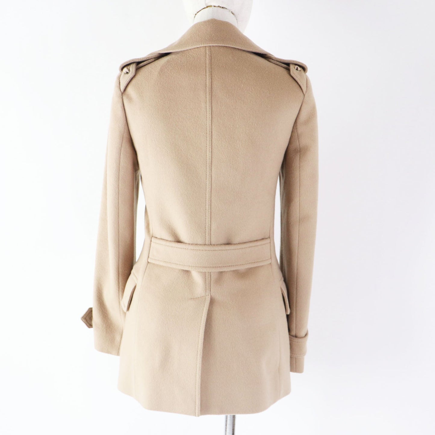 GUCCI coat 325072 wool beige 36
