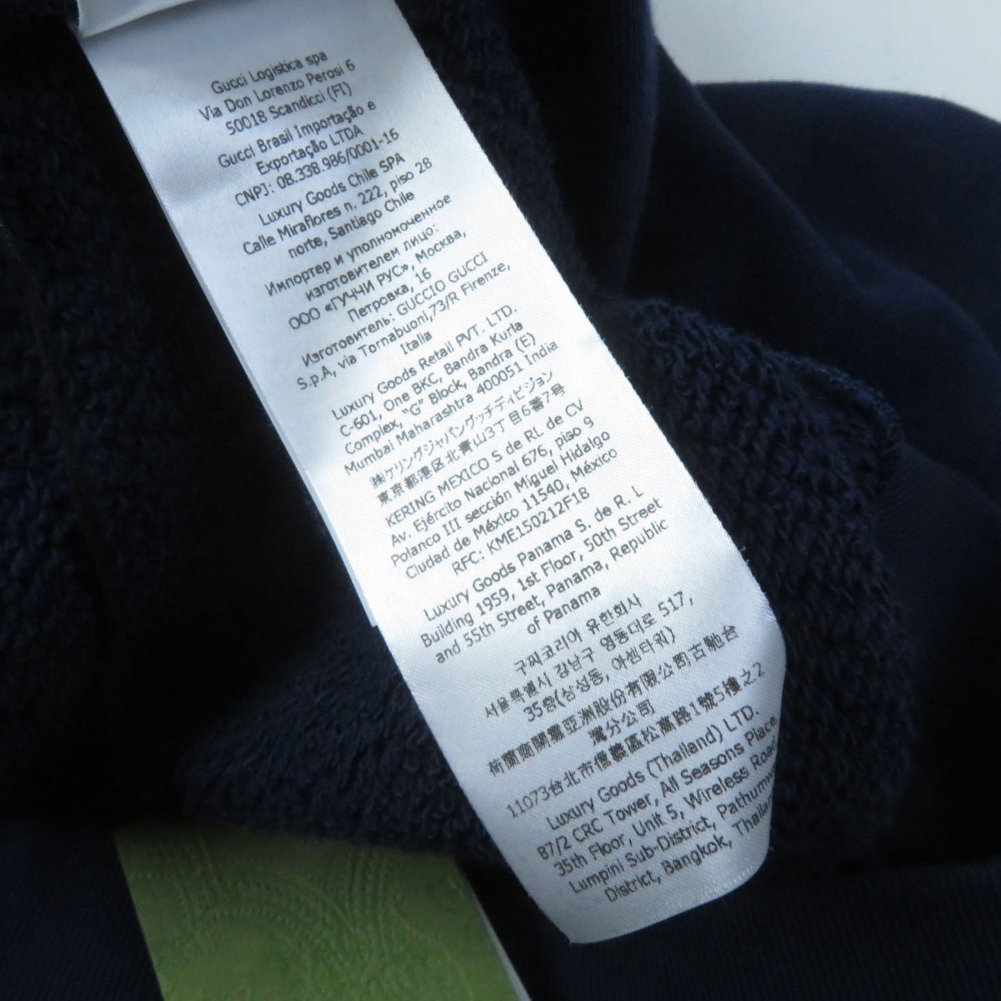 GUCCI Hoodie 717427 cotton Navy XS (160/84Y)