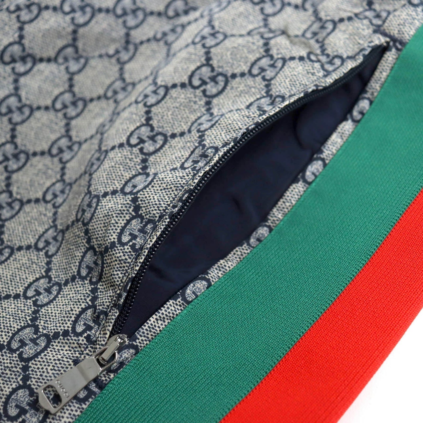 GUCCI Pants 545609 Nylon Gray type All-over pattern XS