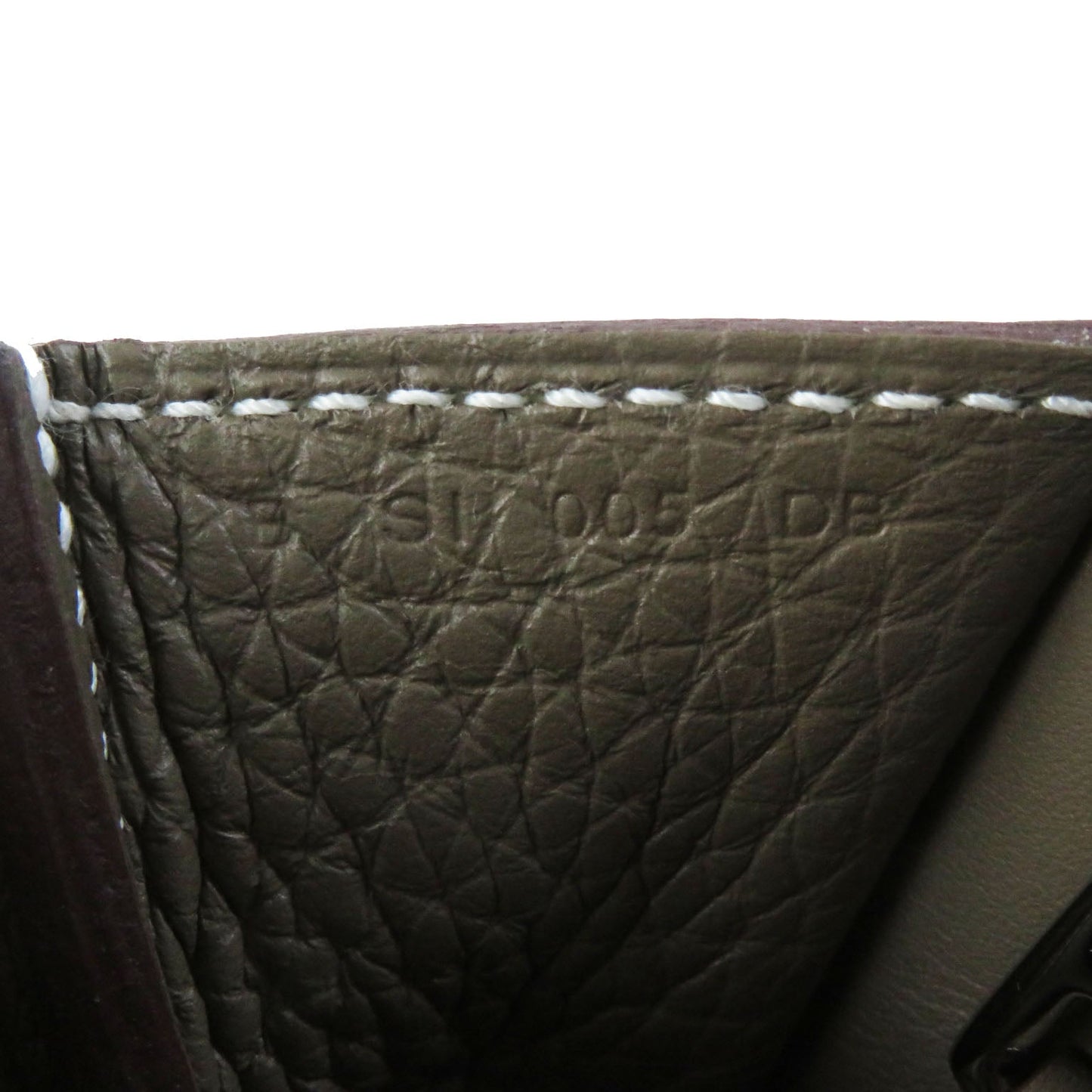 HERMES Shoulder Bag Taurillon Clemence Etope Arzan 31 Women Used