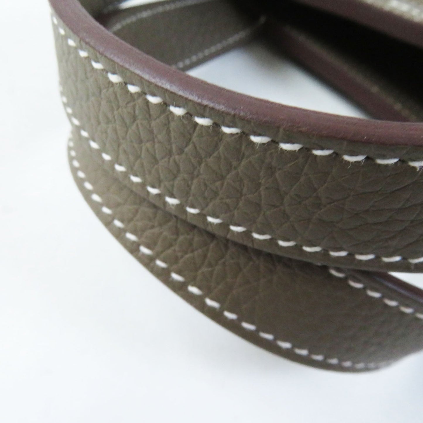 HERMES Shoulder Bag Taurillon Clemence Etope Arzan 31 Women Used