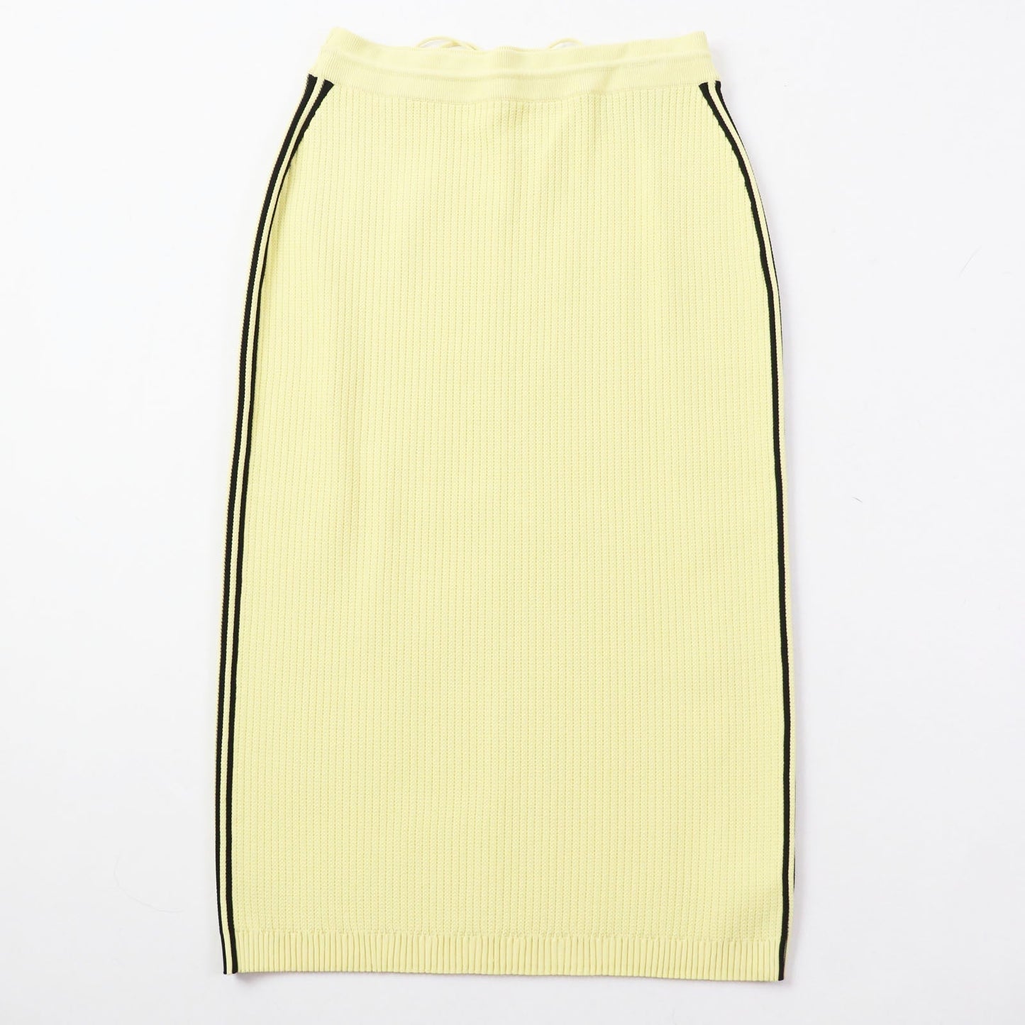 GUCCI Long skirt 697710 Rayon Yellow black L (175/74Y)