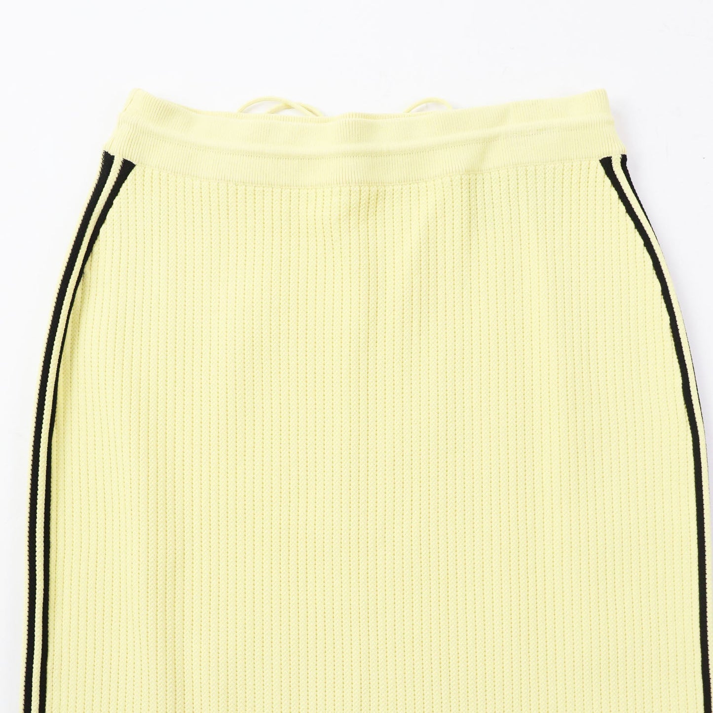 GUCCI Long skirt 697710 Rayon Yellow black L (175/74Y)