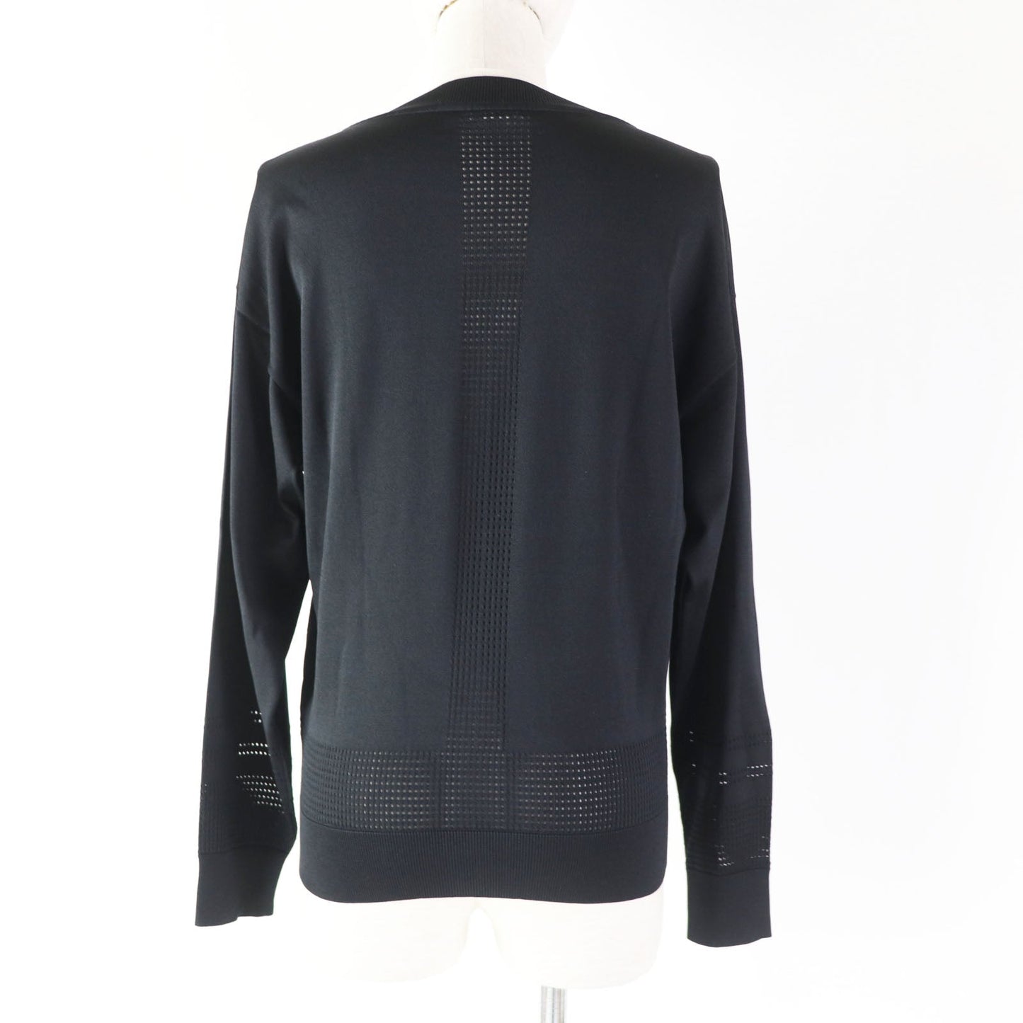 HERMES knit 3E2618D9 silk black BRIDES de GALA Ceremony Bridle 36