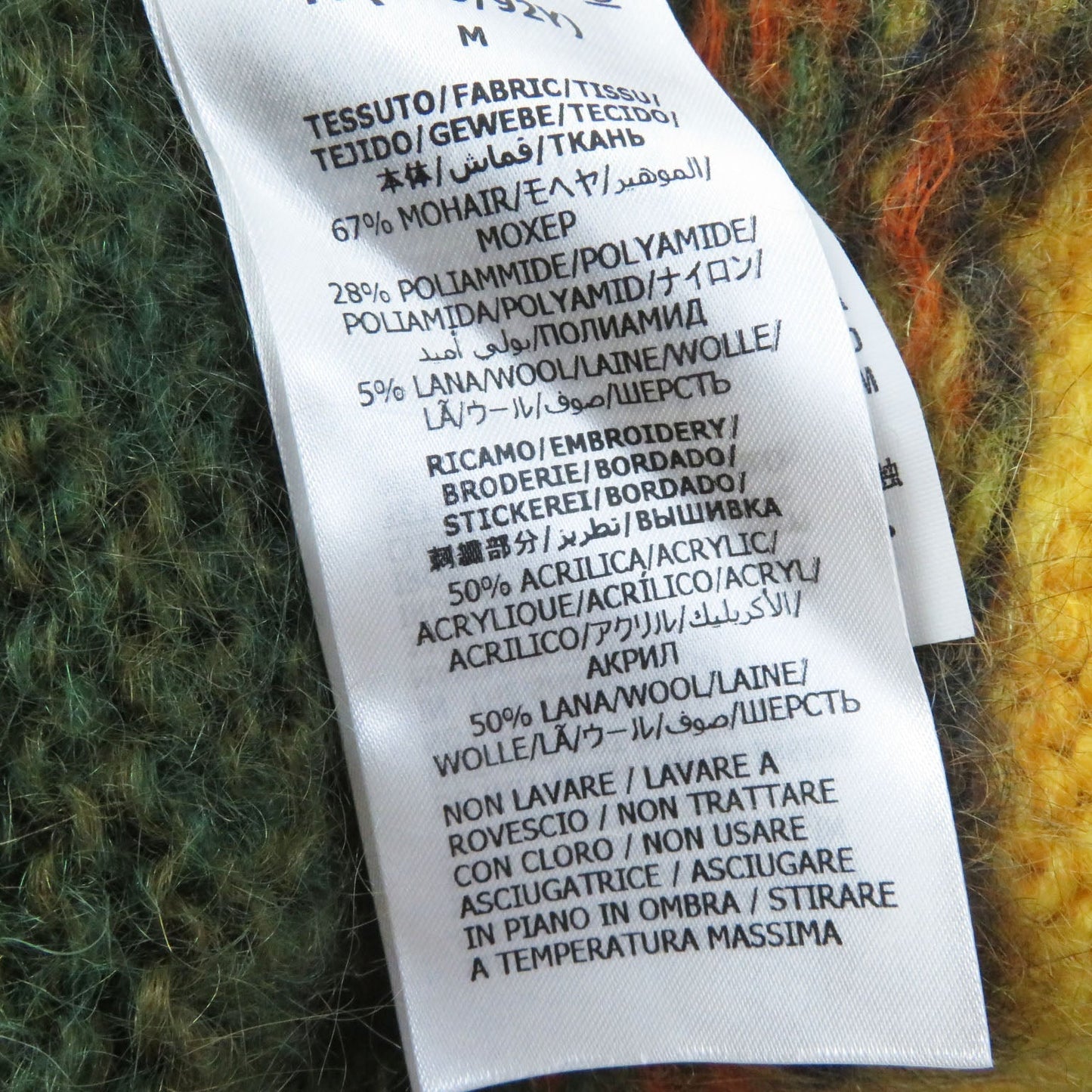 GUCCI knit 671690 mohair Multi M (170/92Y)