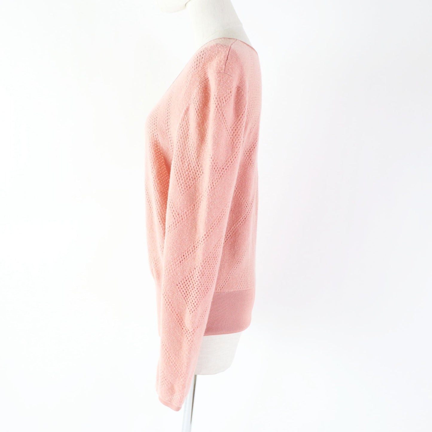 HERMES knit 2H2618DC wool pink 42