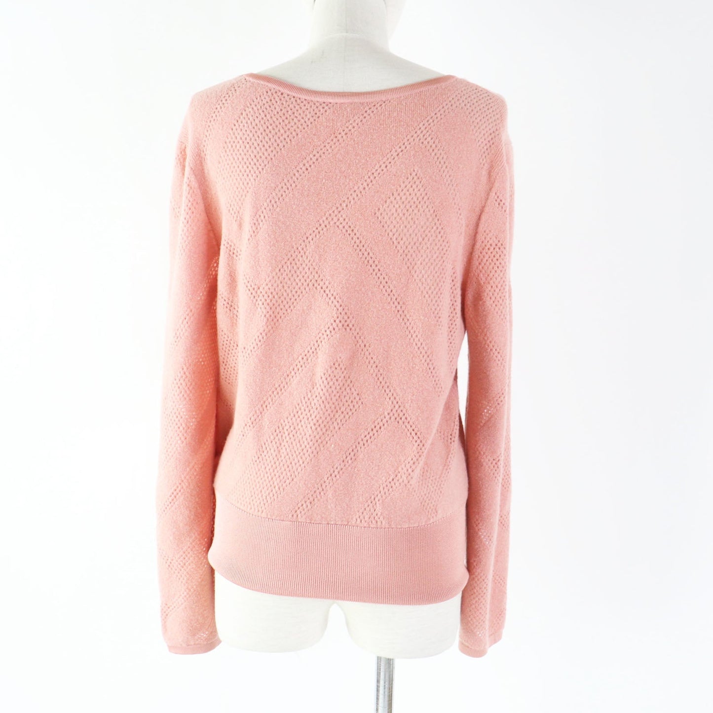 HERMES knit 2H2618DC wool pink 42