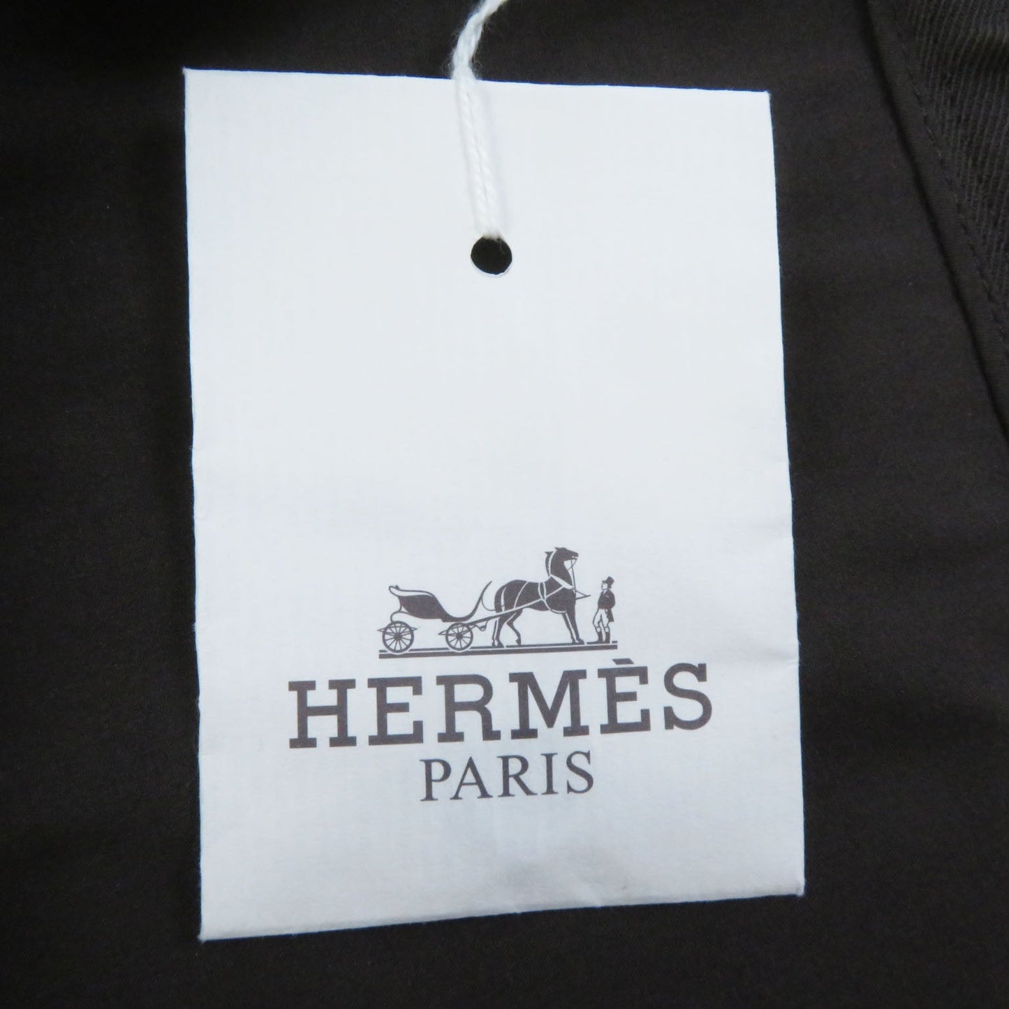 HERMES Tight Skirt wool Brown 42