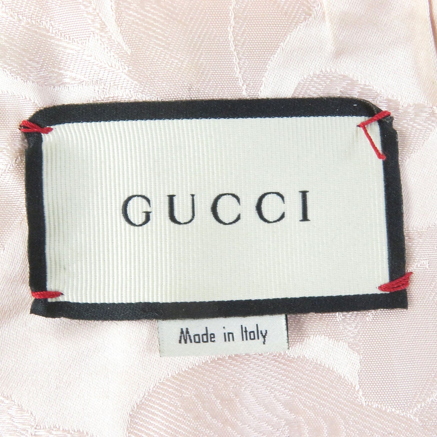 GUCCI Bomber jacket 539488 Cowhide Beige green red 38