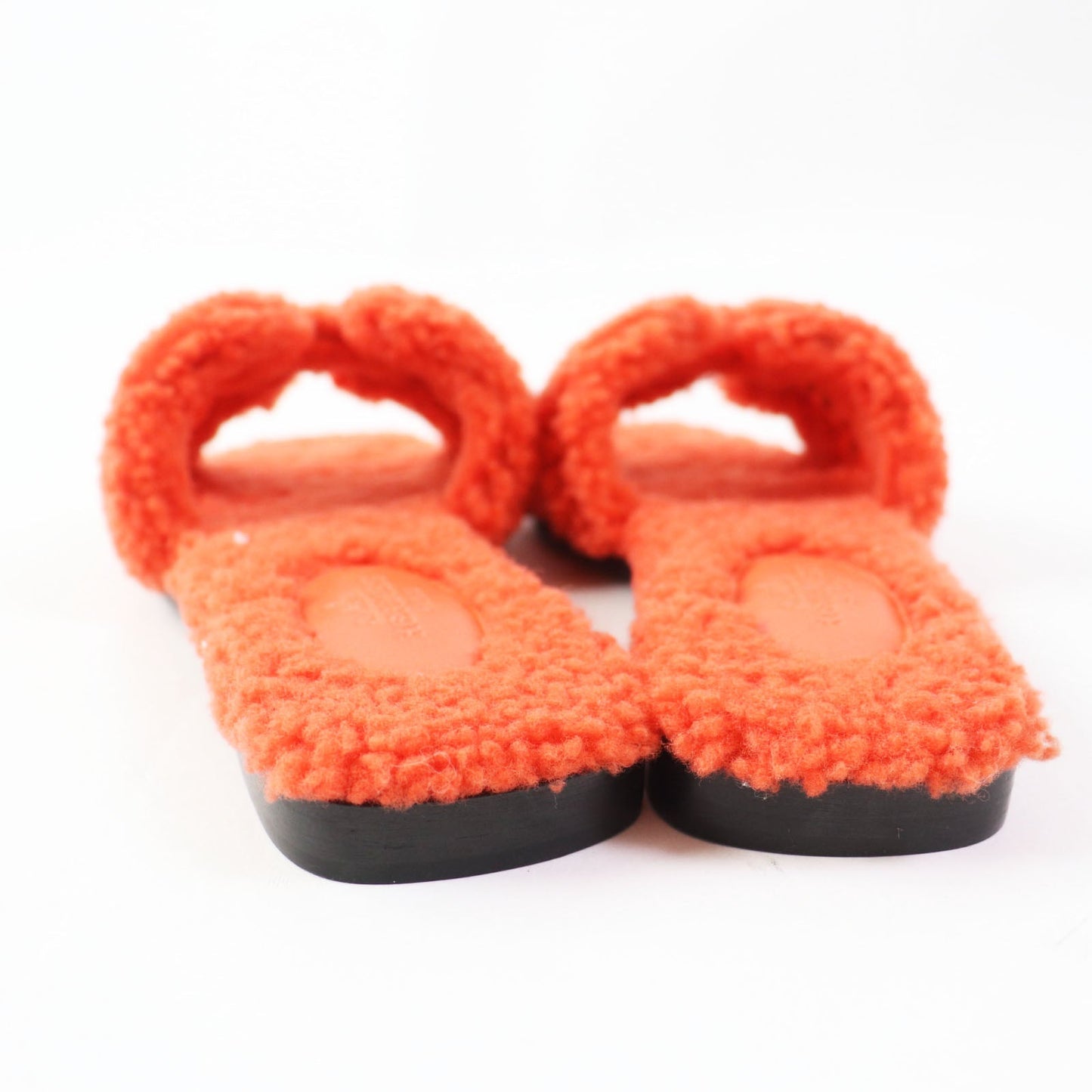 HERMES Sandals H212178Z Ramfer Orange Oran 36.5