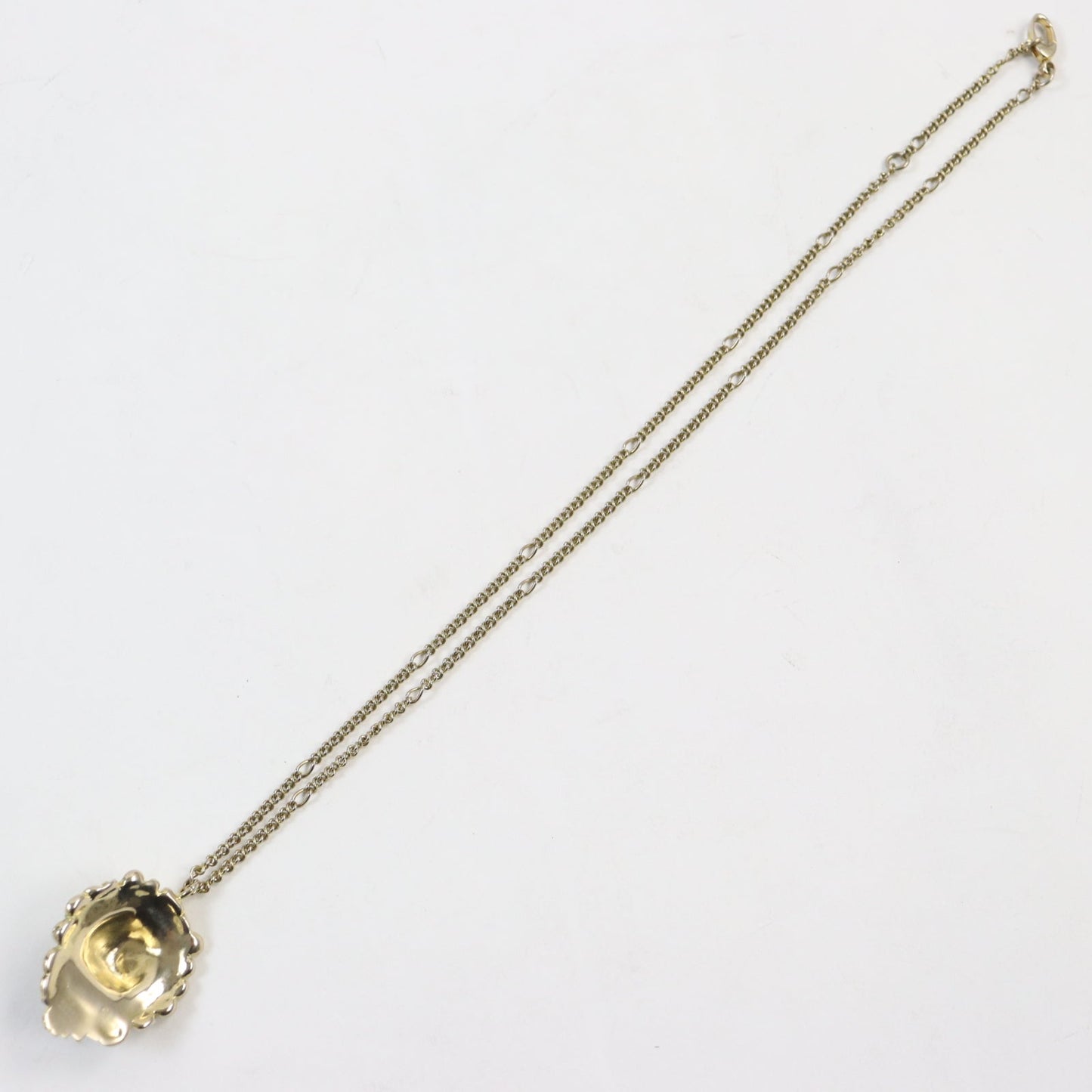 GUCCI Necklace Gold Plated Gold green 412885