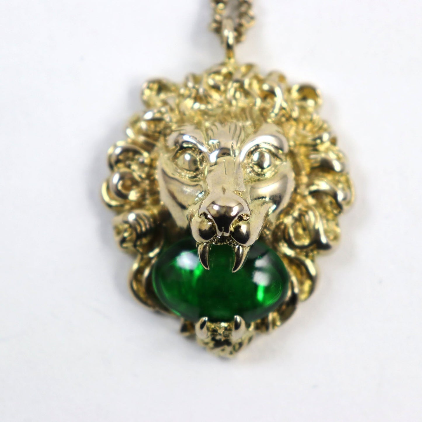GUCCI Necklace Gold Plated Gold green 412885