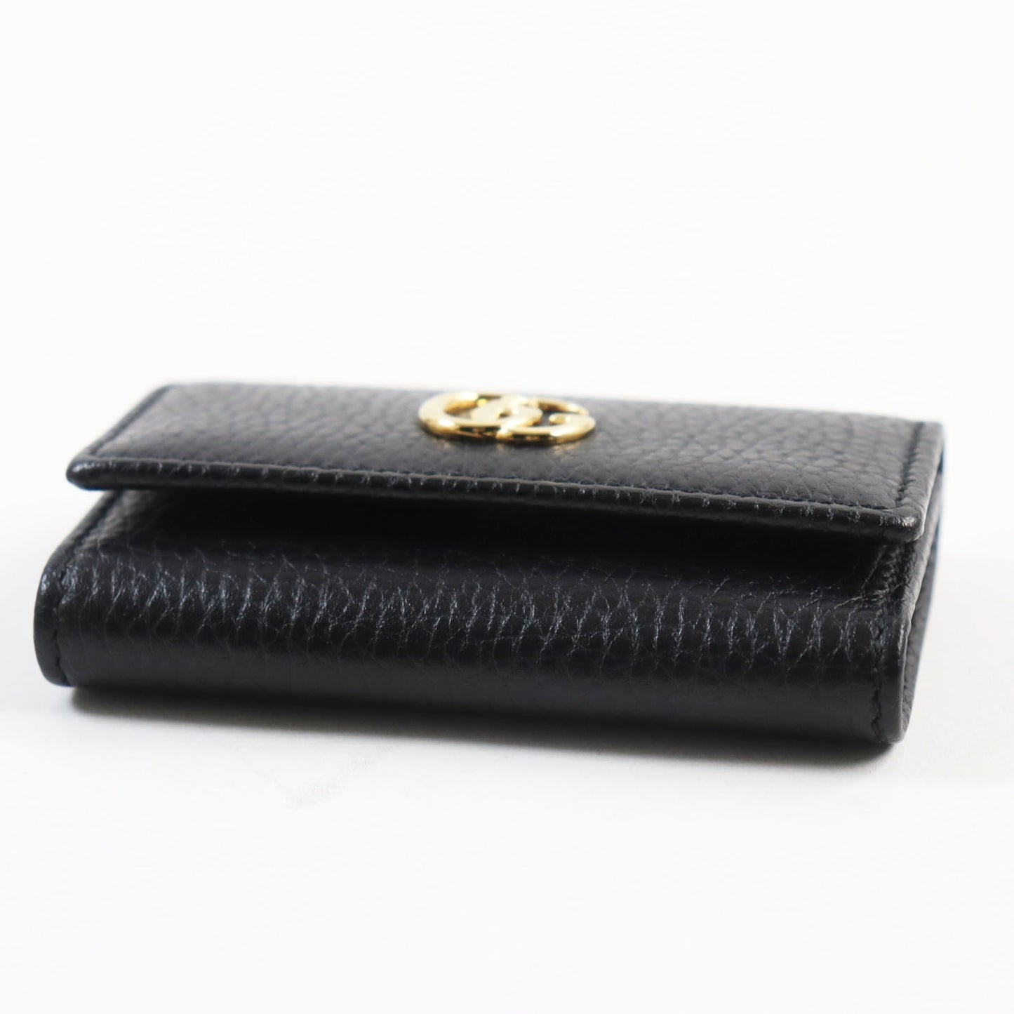 GUCCI Key case Key holder  456118 leather black