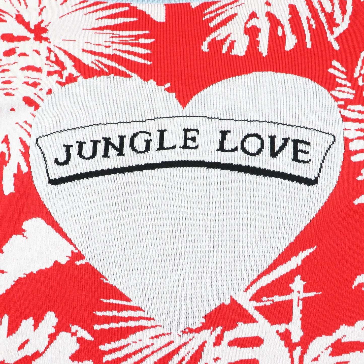 HERMES one piece 3E2827D3 silk Red JUNGLE LOVE 38