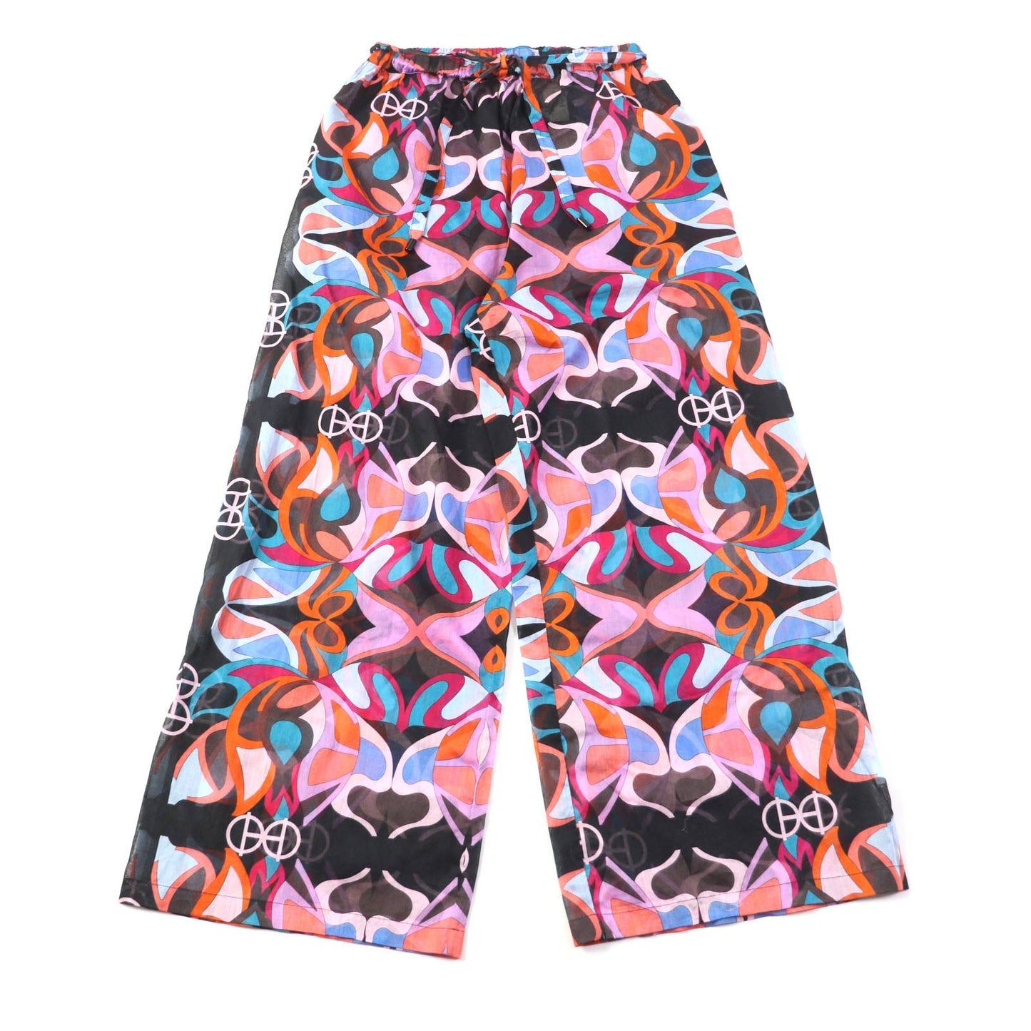 HERMES Pants cotton multicolor 34
