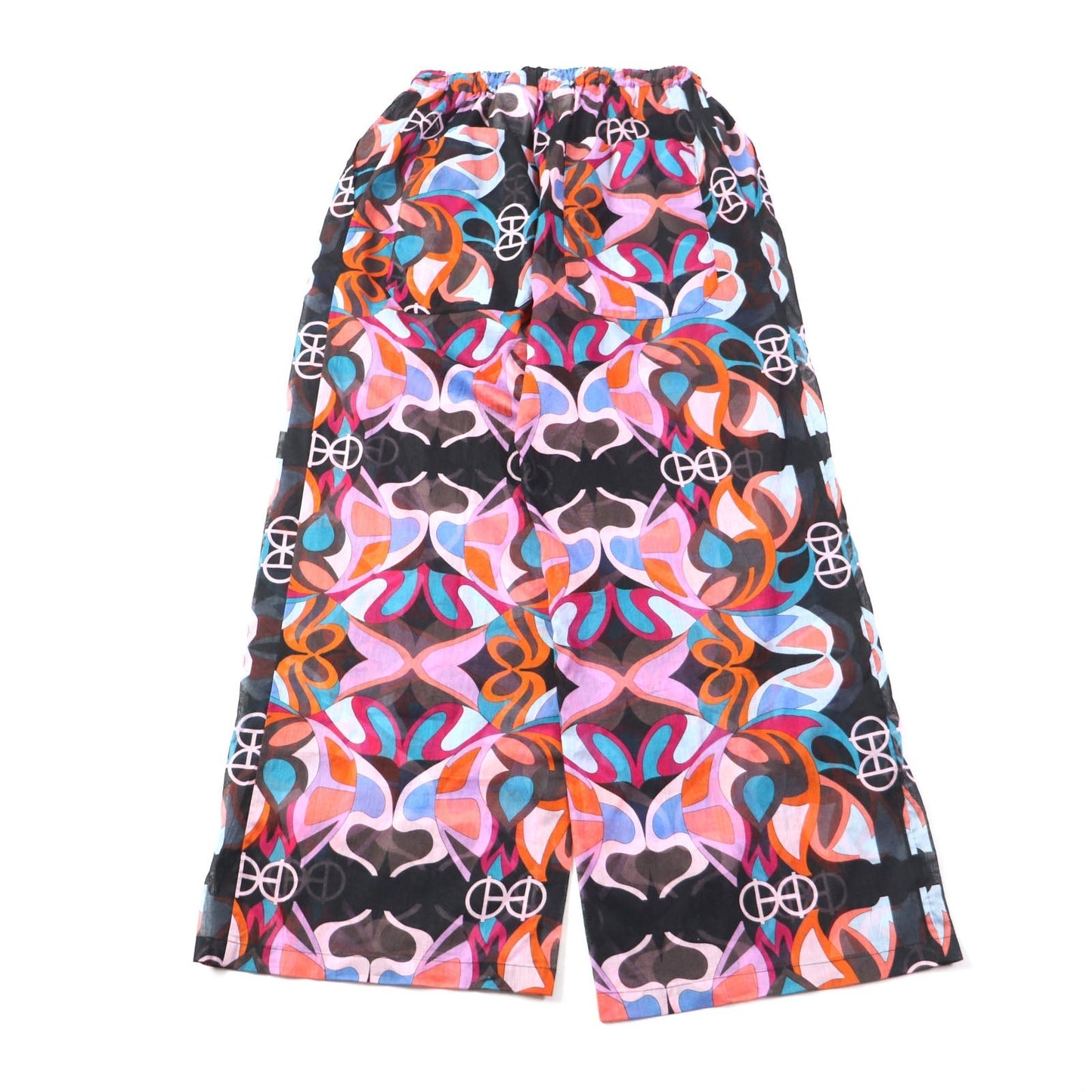 HERMES Pants cotton multicolor 34