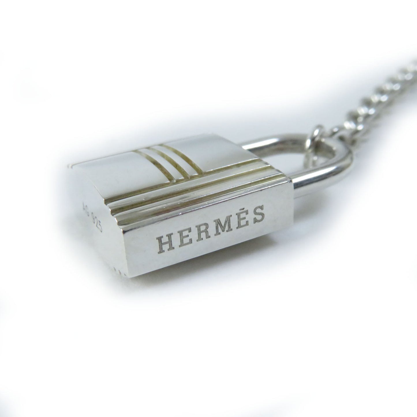 HERMES key ring AG925 Silver