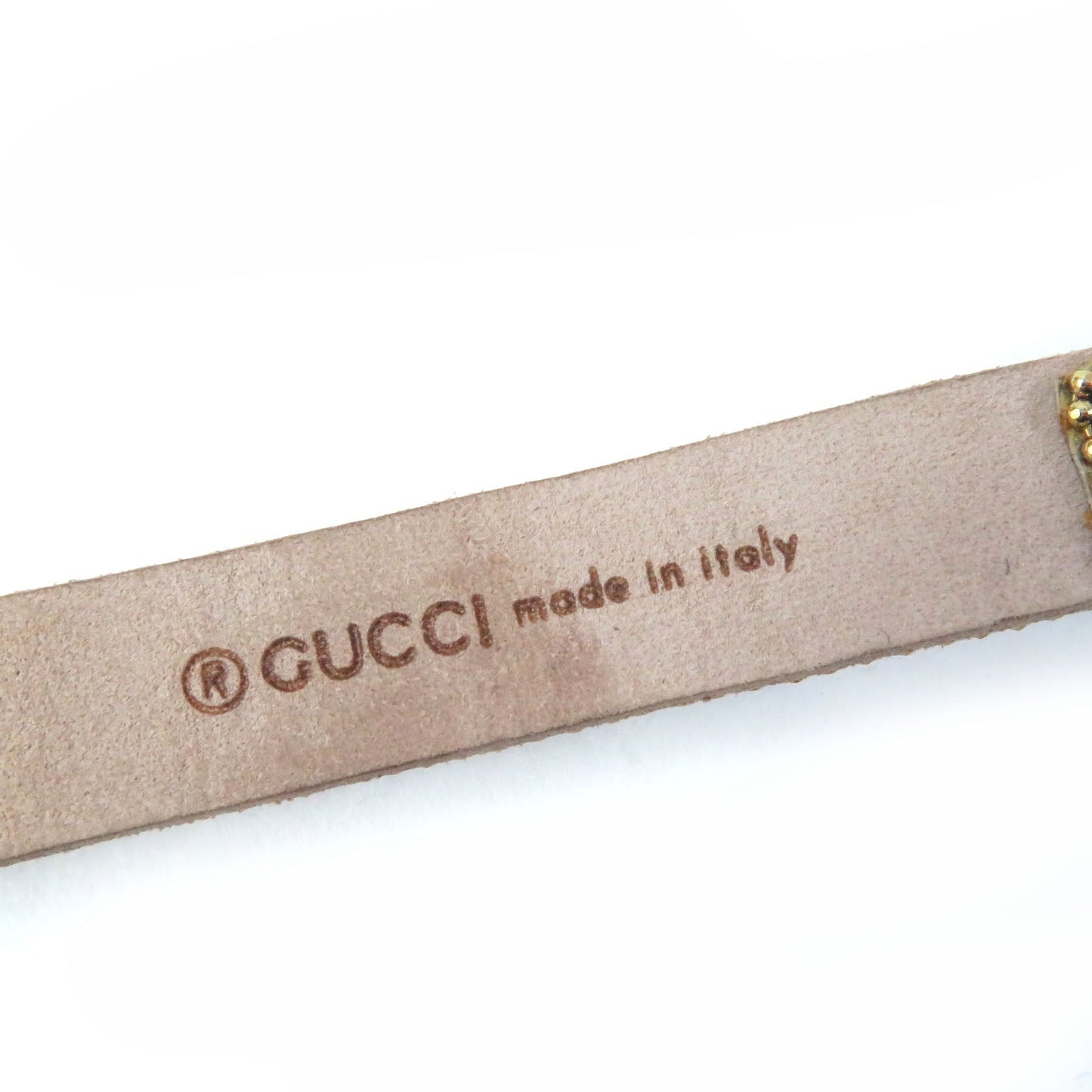 GUCCI bracelet 648722 leather black M