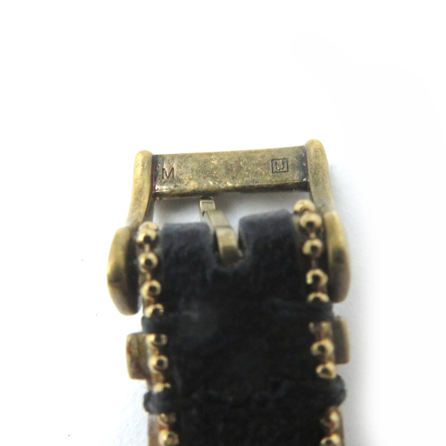 GUCCI bracelet 648722 leather black M