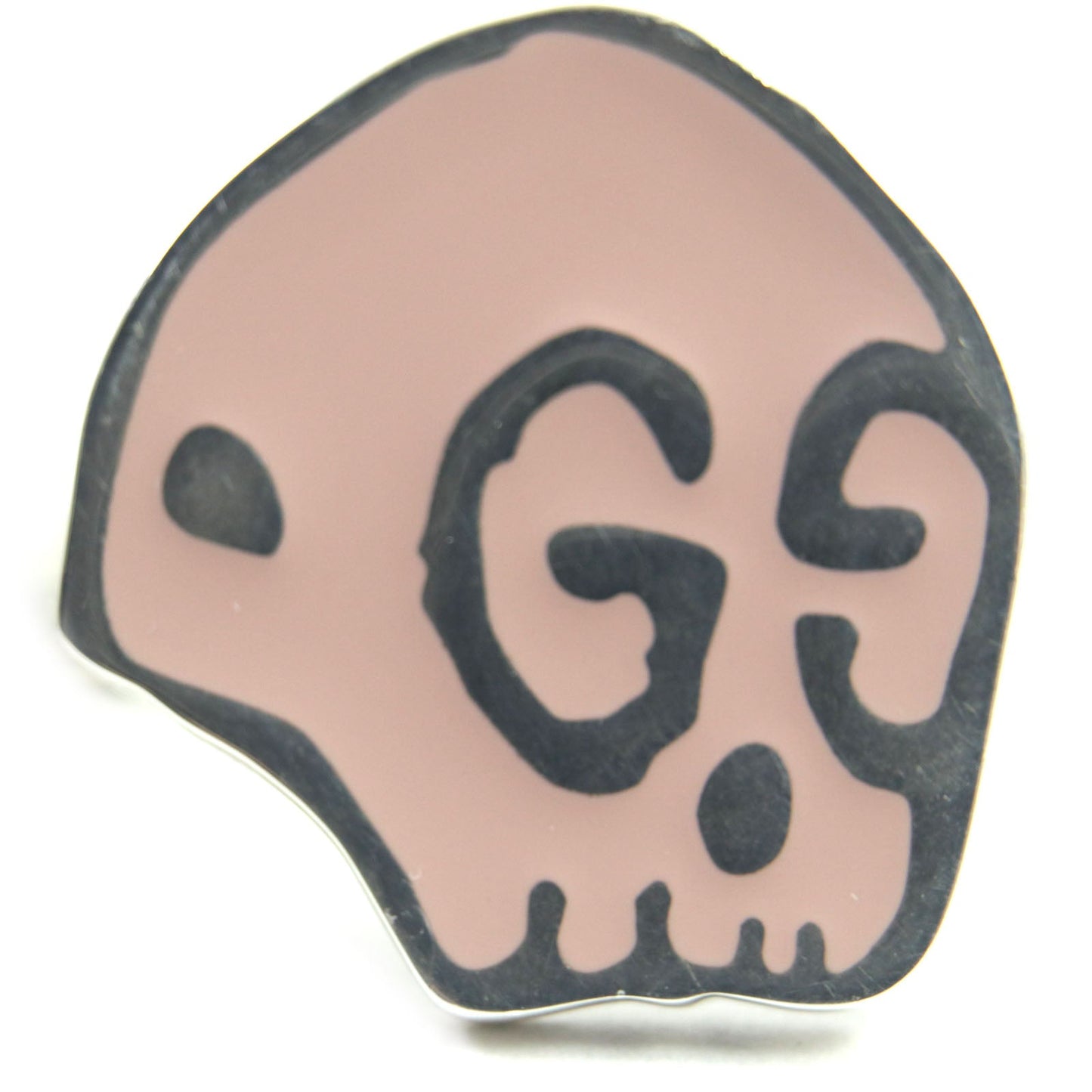 GUCCI Ring AG925 Pink Silver GHOST ghost 11