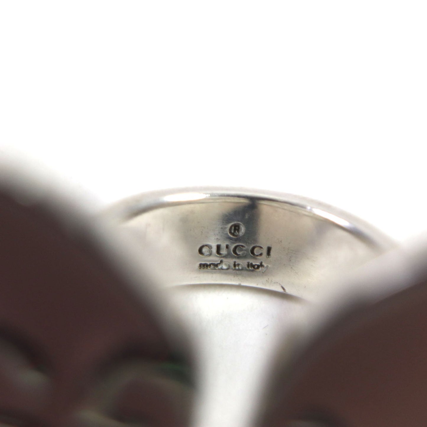 GUCCI Ring AG925 Pink Silver GHOST ghost 11