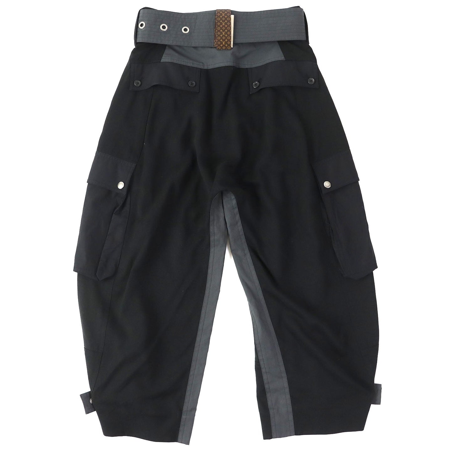 LOUIS VUITTON cargo pants Lyocell Black type 36