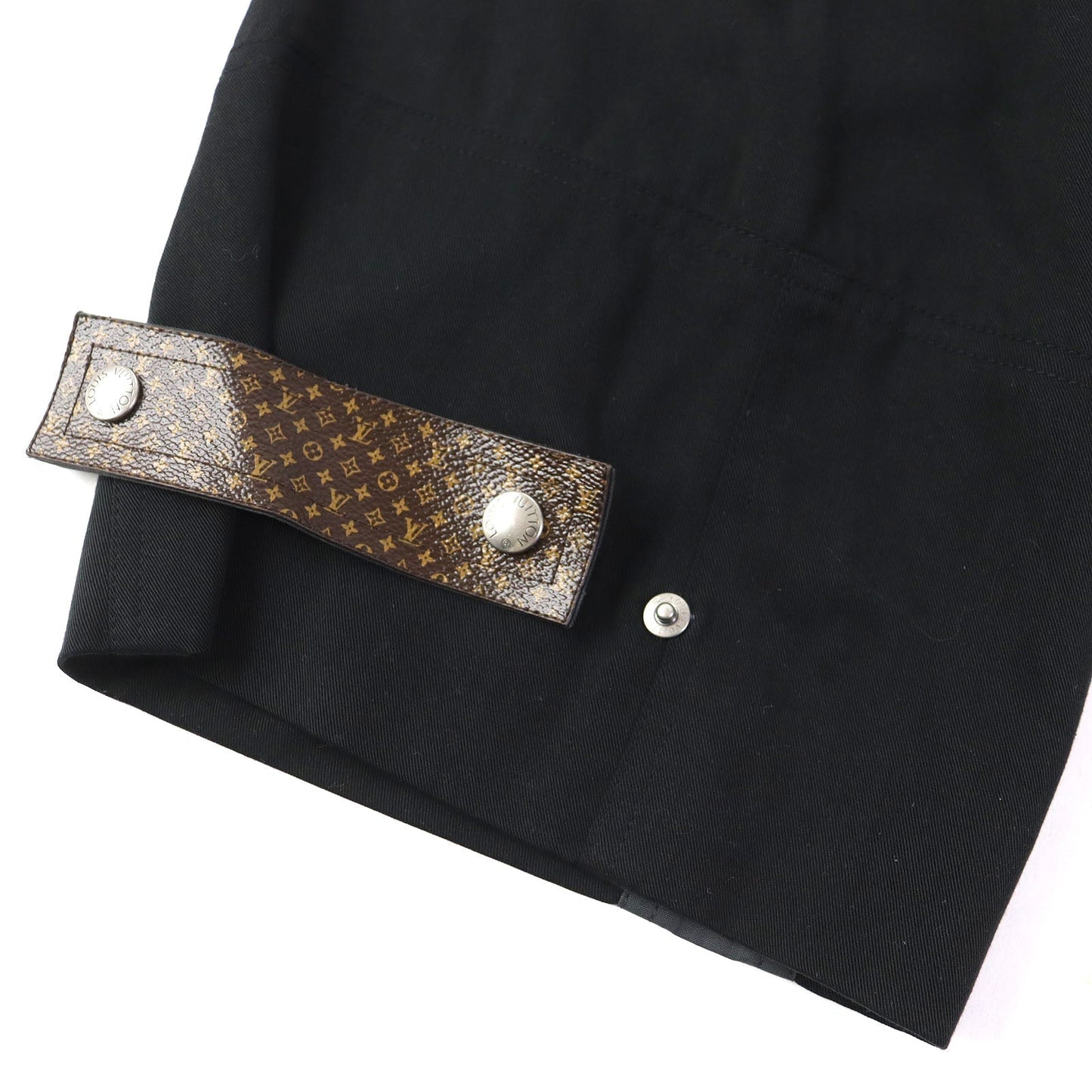 LOUIS VUITTON cargo pants Lyocell Black type 36