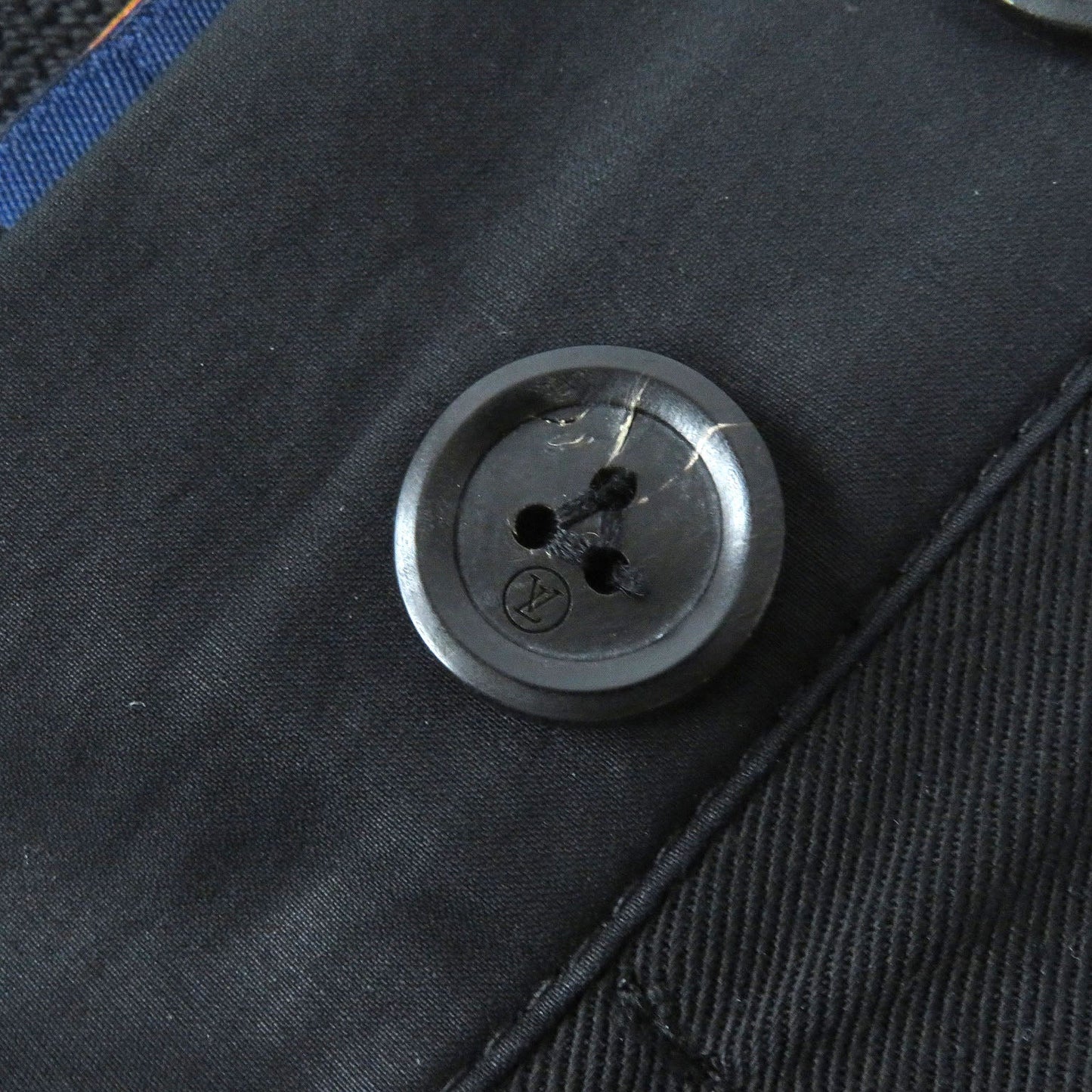 LOUIS VUITTON cargo pants Lyocell Black type 36