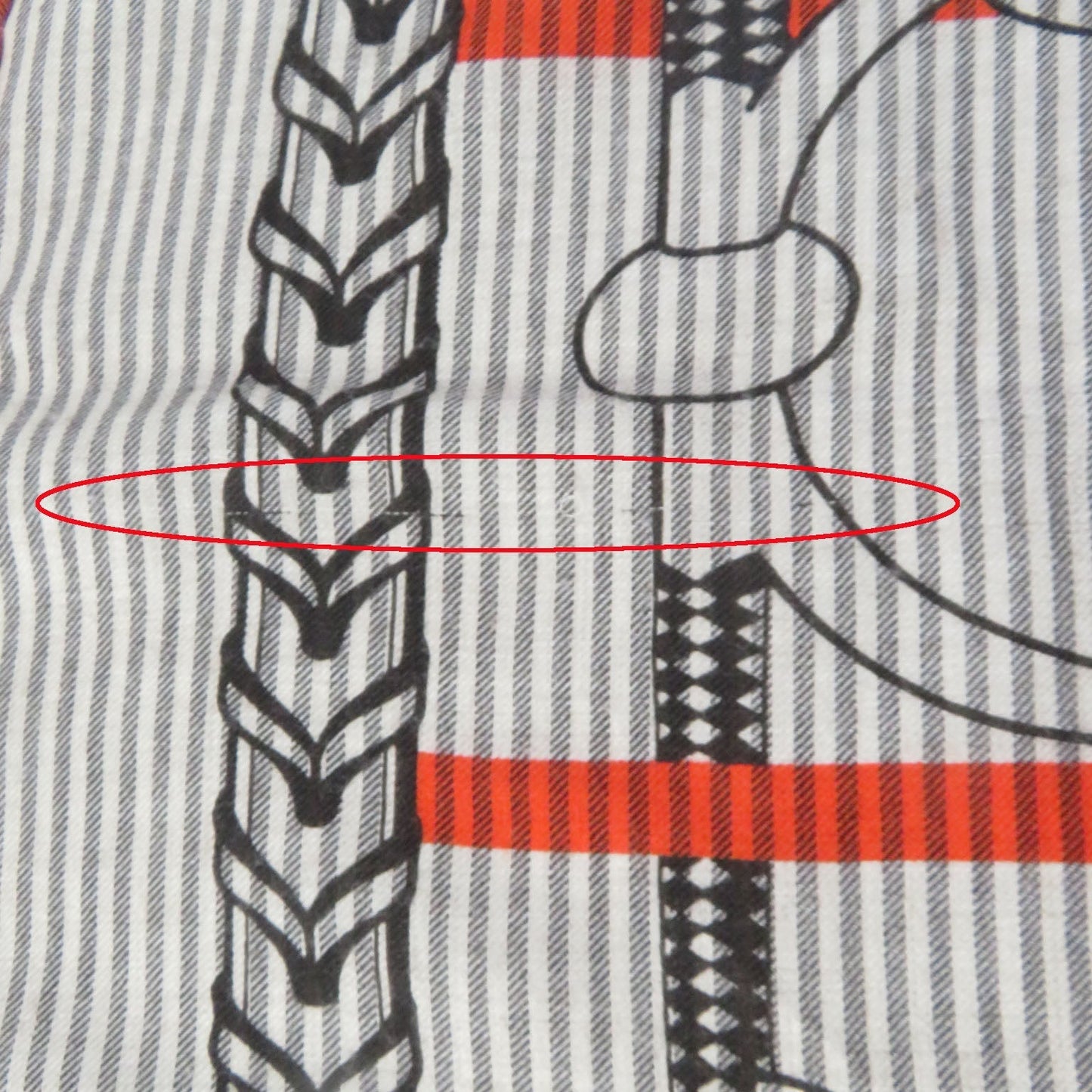 HERMES Stall 243544S cashmere multicolor Caléjean 140 Riding equipment Panoplie Equestre