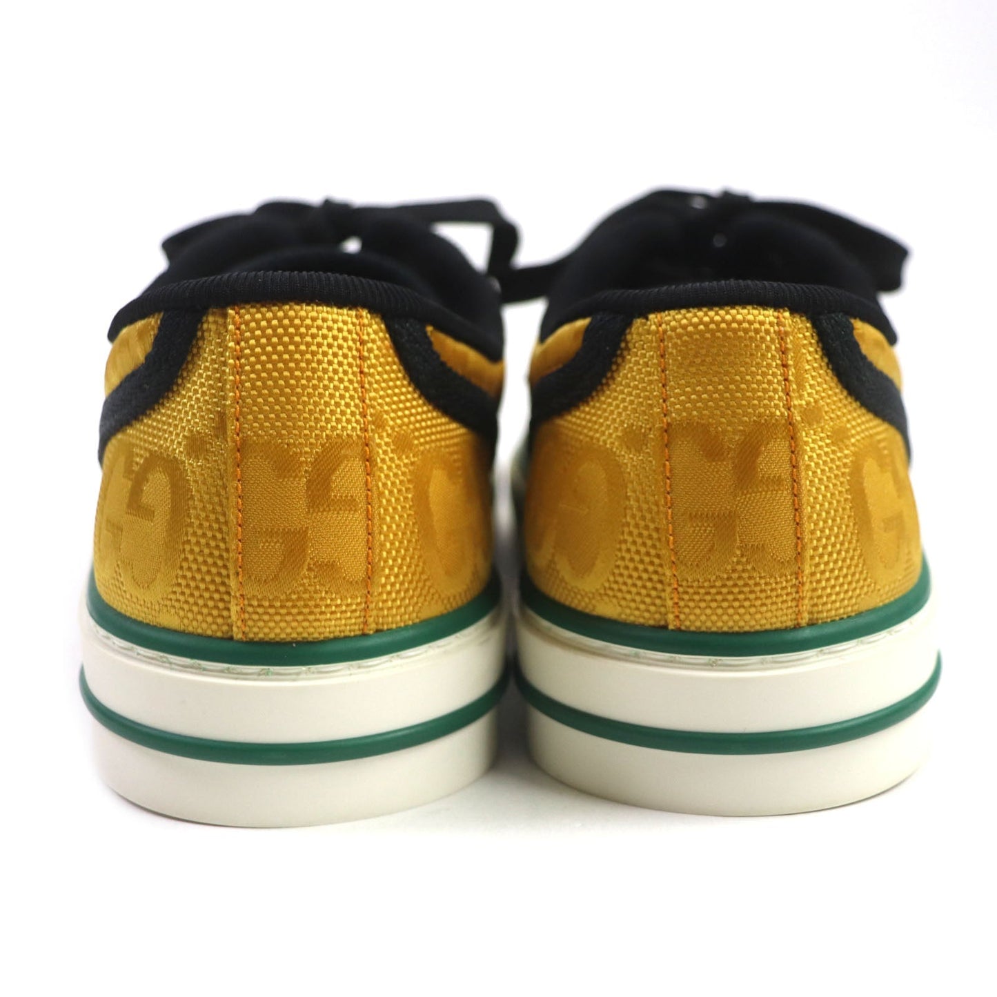 GUCCI Low cut sneakers 60110 Nylon yellow Sherry line 35.5