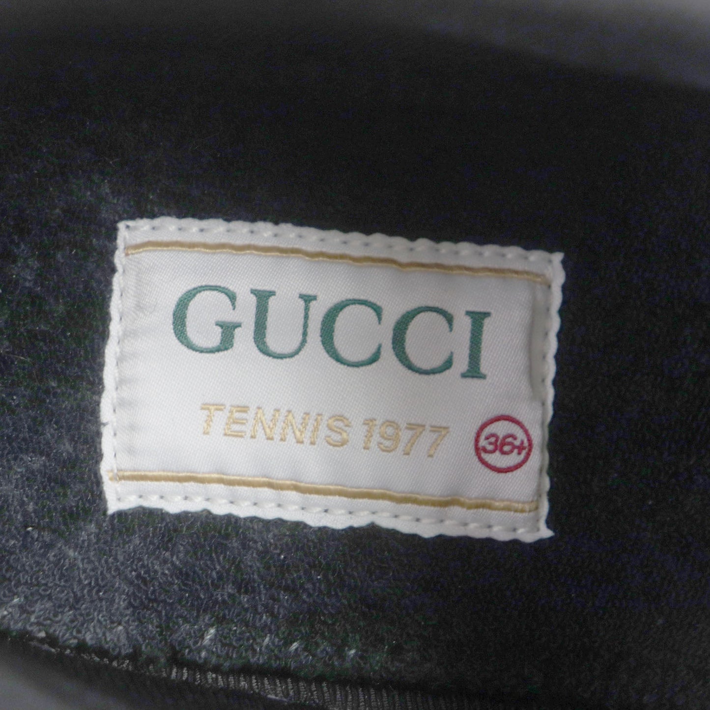 GUCCI Low cut sneakers 60110 Nylon yellow Sherry line 35.5