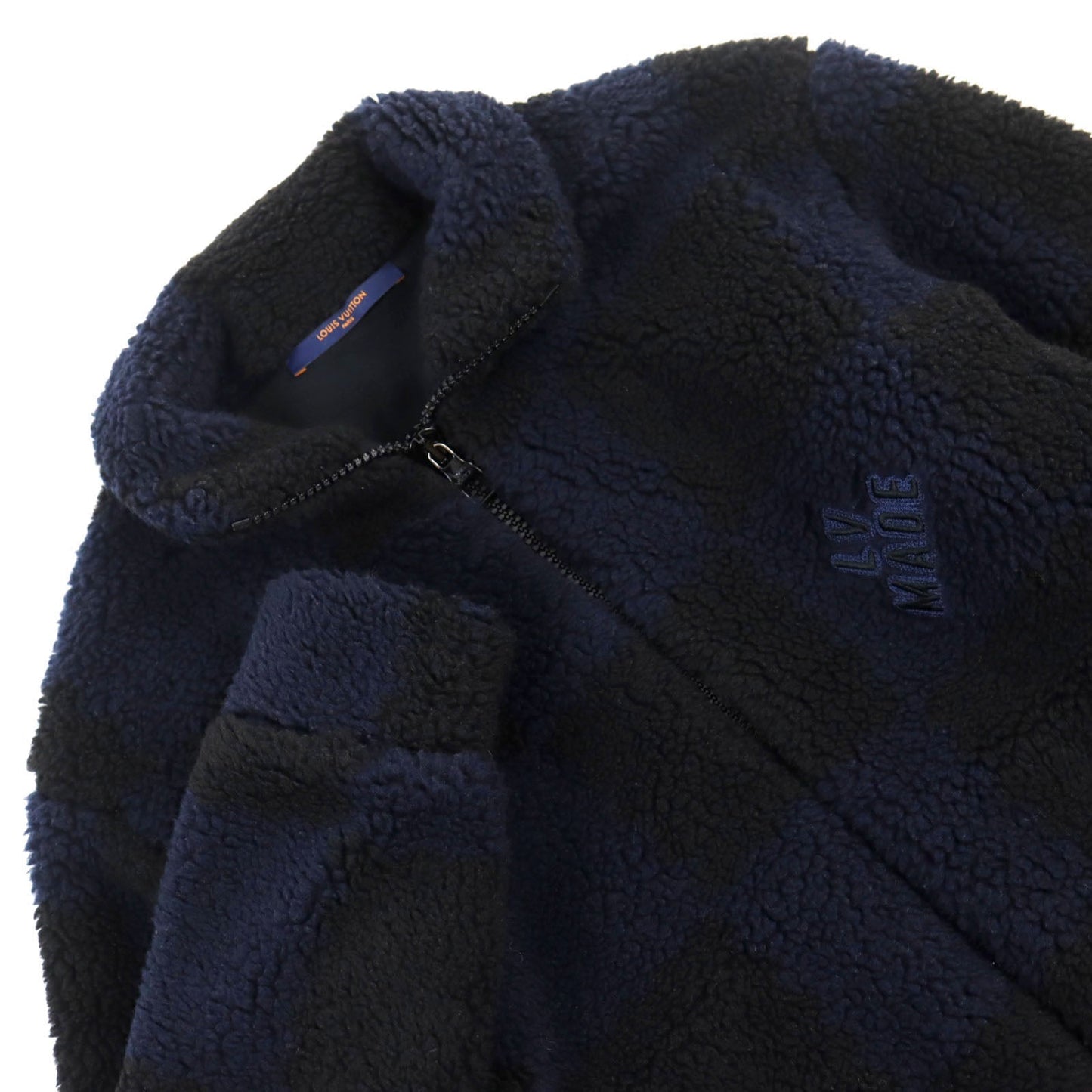 LOUIS VUITTON Blouson HMY05W polyester Navy black XS