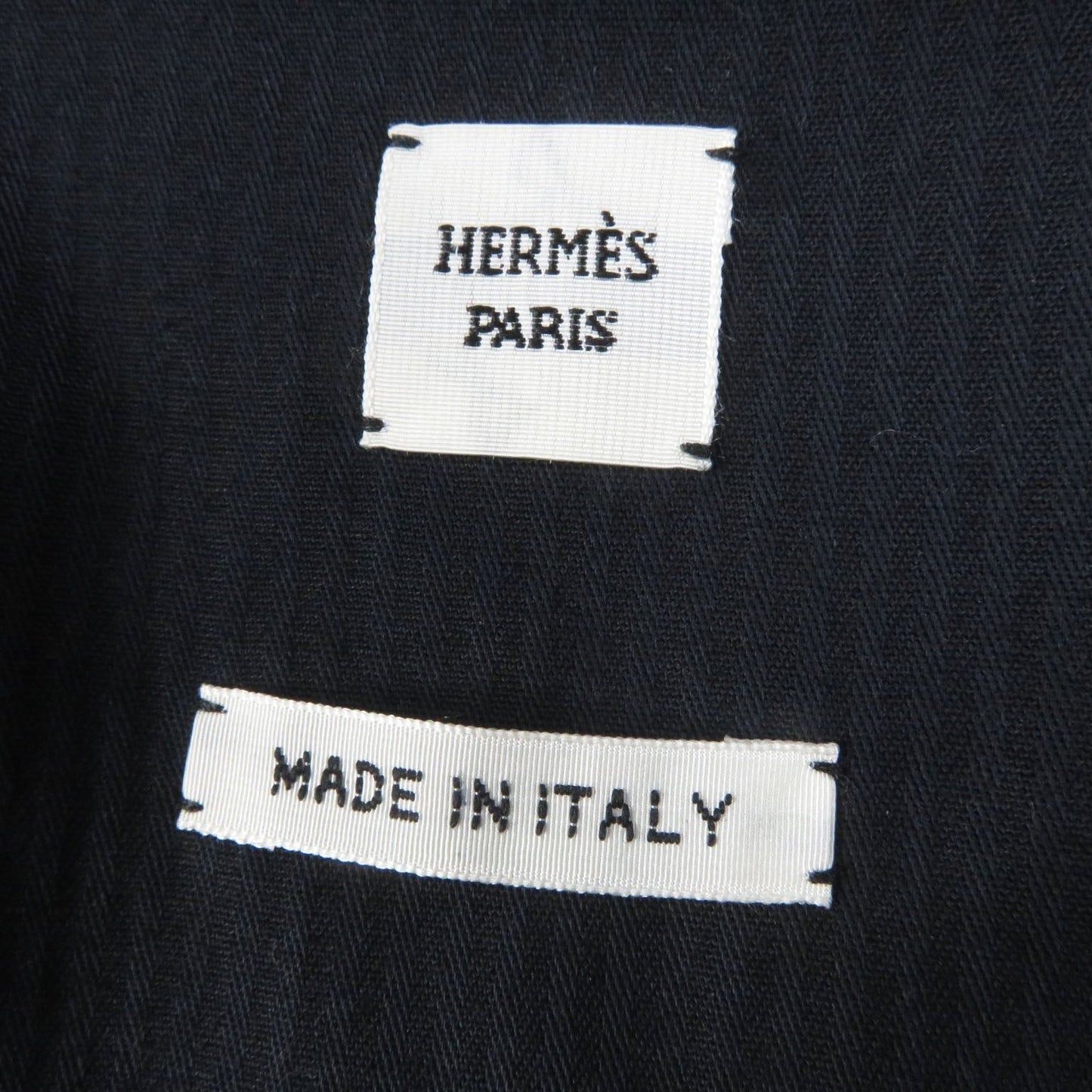 HERMES one piece 3E0551D1 cotton Multi Wild print denim dress 34
