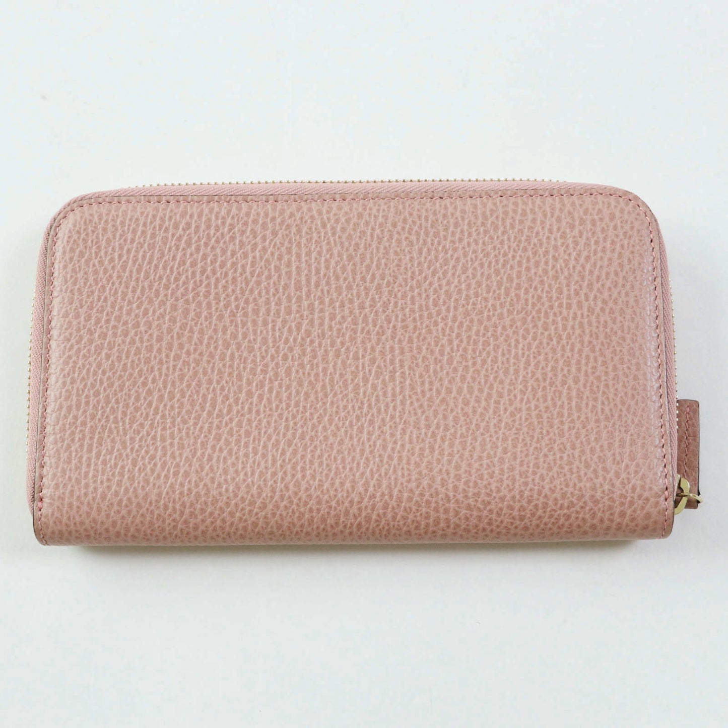 GUCCI Long Wallet Purse G449347 leather Dusty Pink